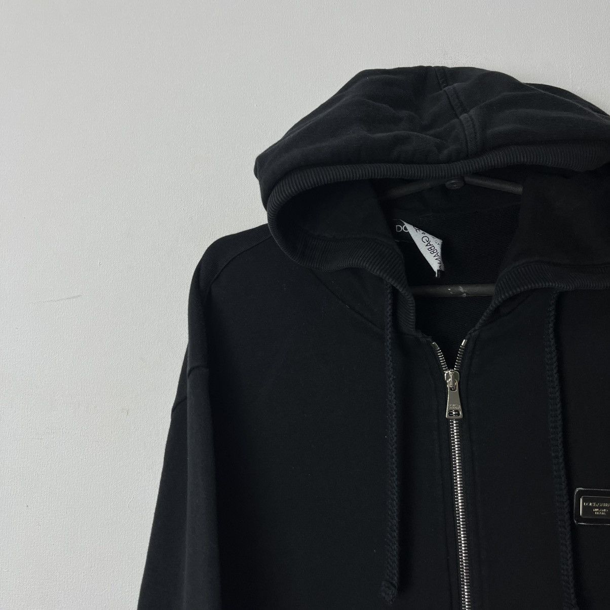 Dolce Gabbana zip hoodie vintage Rare Size M Black