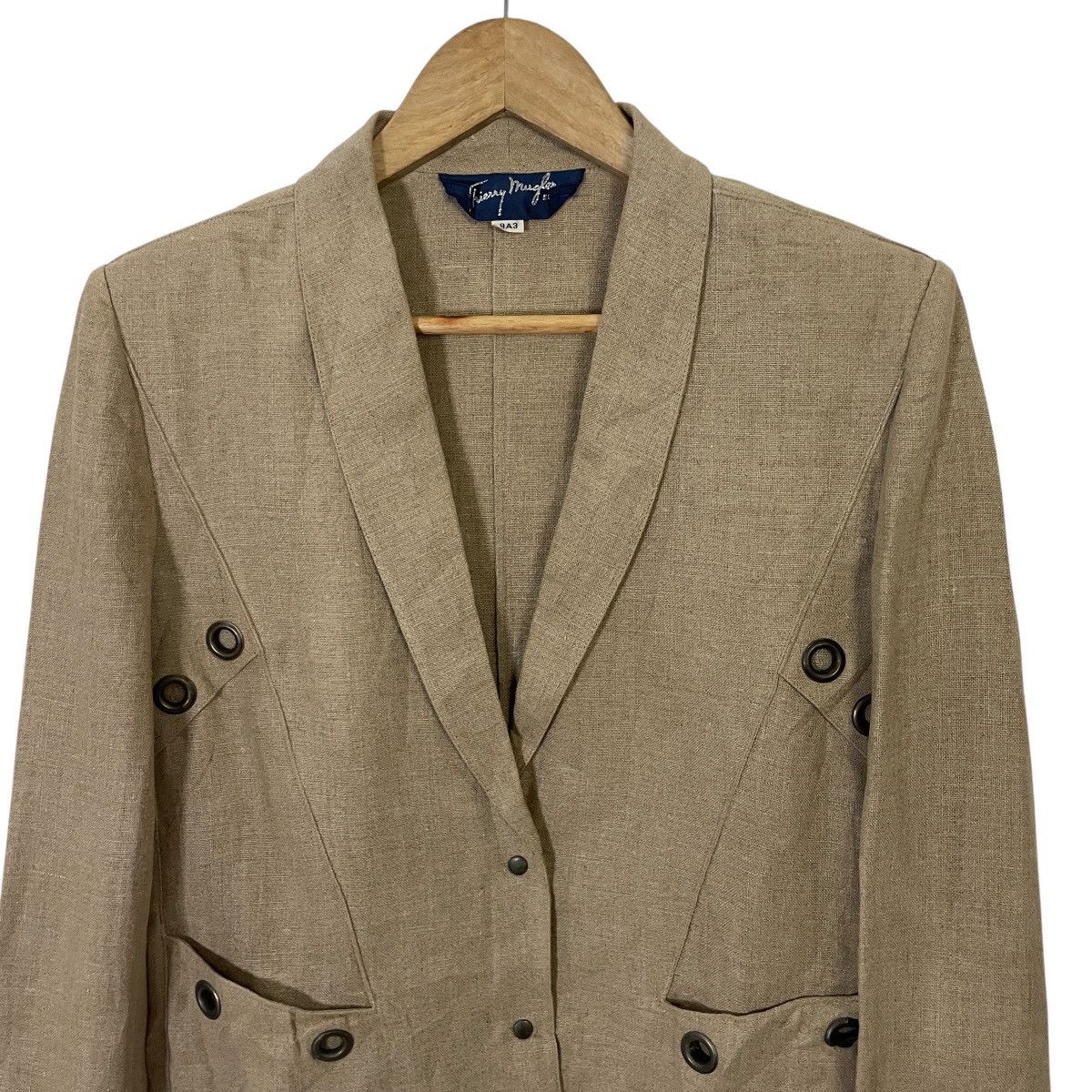 Thierry Mugler Vintage Thierry Mugler Paris Edition Unisex Coat Jacket Size US S / EU 44-46 / 1 - 2 Thumbnail
