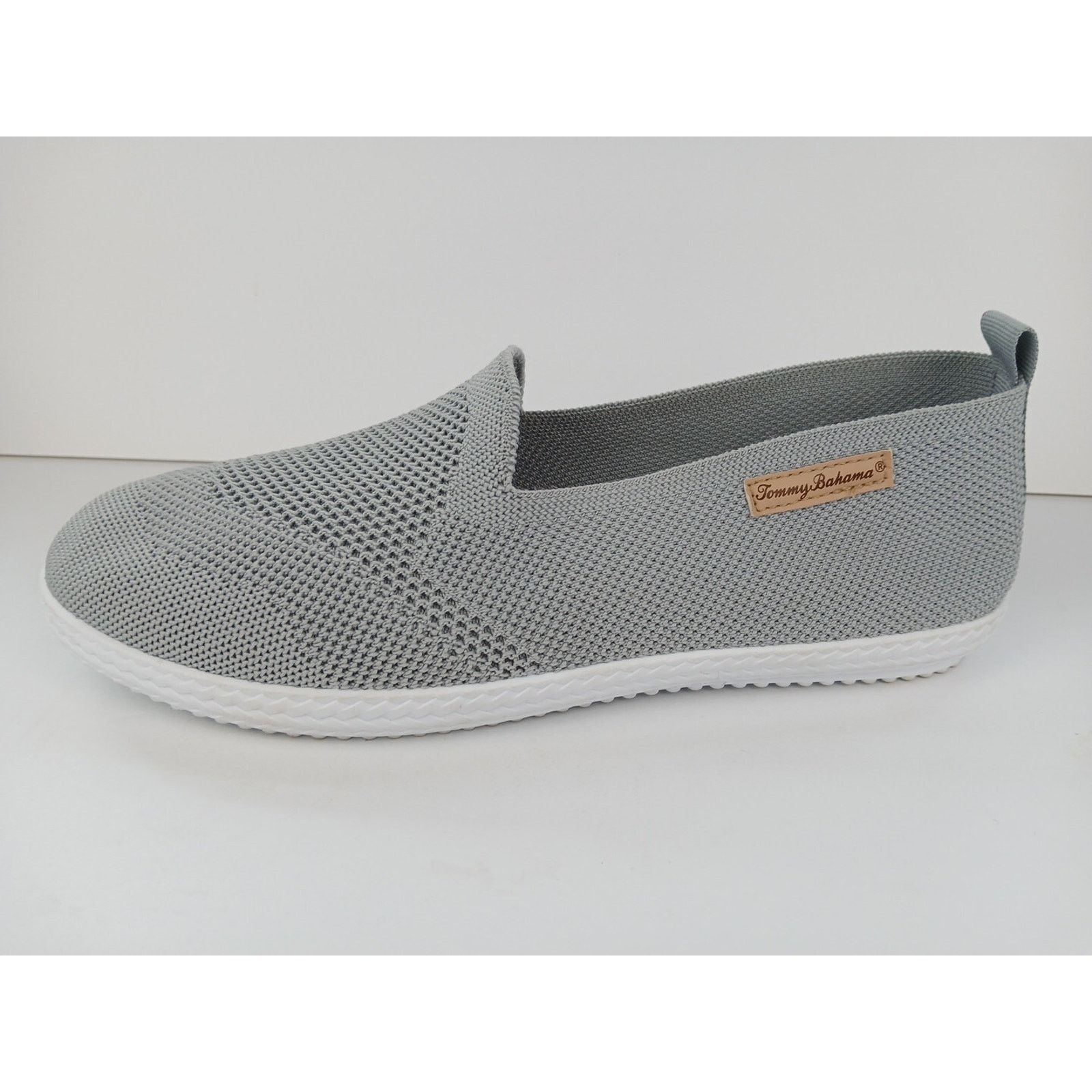 Tommy Bahama Tommy Bahama Gray Knit Slip On Casual Shoes Women’s Sz 9.5 Size US 9.5 / IT 39.5 - 13 Thumbnail