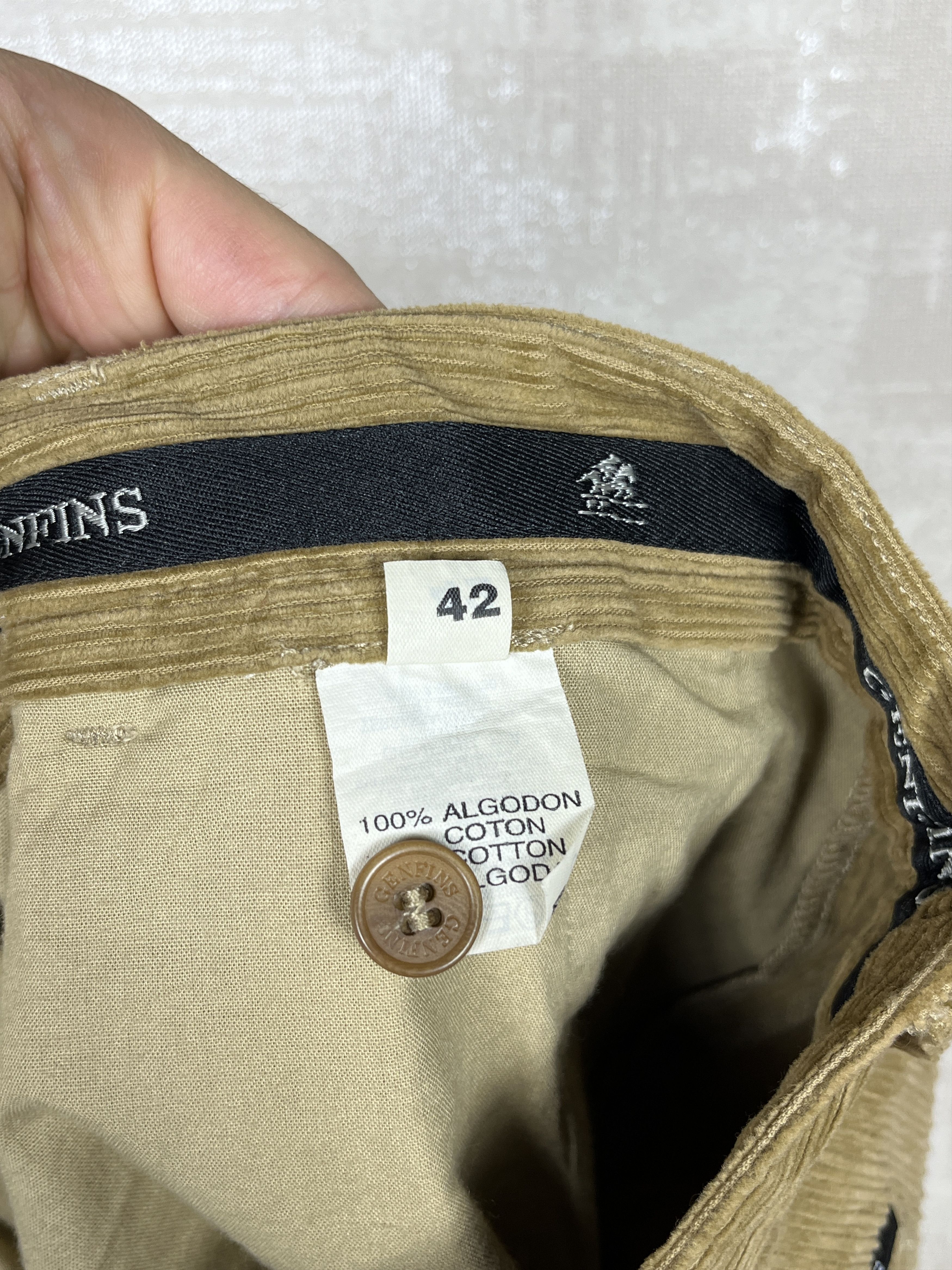 Vintage Genfins Vintage Corduroy Chino Pants Size US 32 / EU 48 - 18 Thumbnail