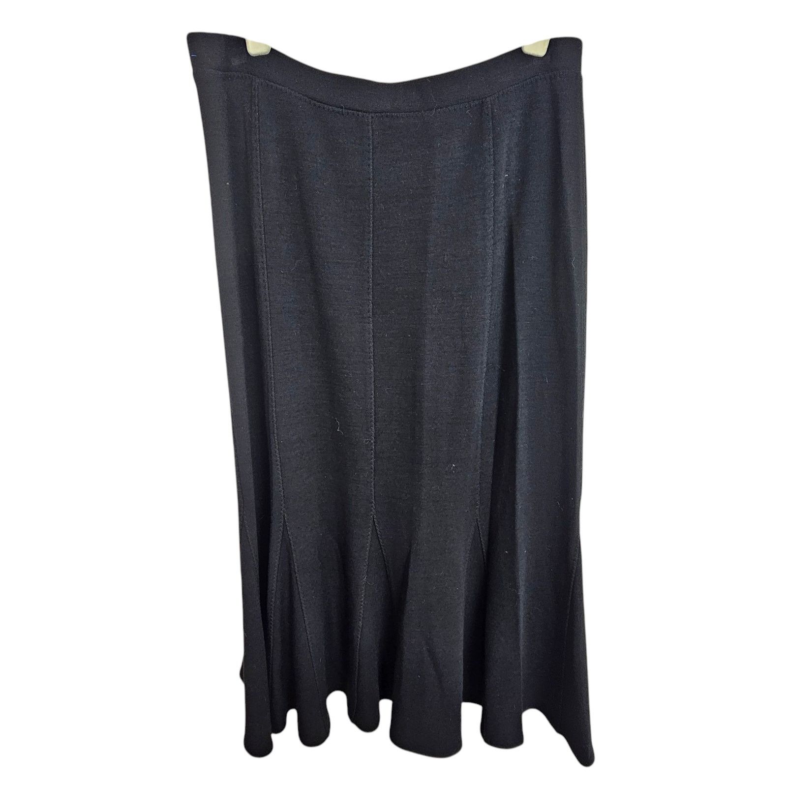 Eileen Fisher Eileen Fisher Wool Midi Skirt Size M Quiet Luxury Minimalist Size 30" / US 8 / IT 44 - 9 Thumbnail