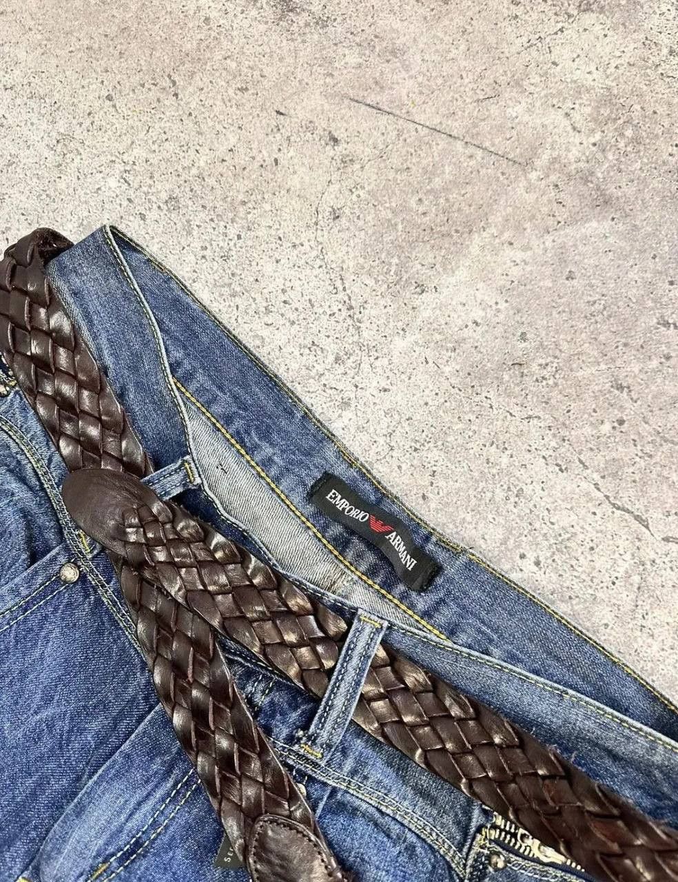 Emporio Armani × Japanese Brand Emporio Armani Jeans Vintage Streetwear Y2K Size US 31 - 13 Thumbnail