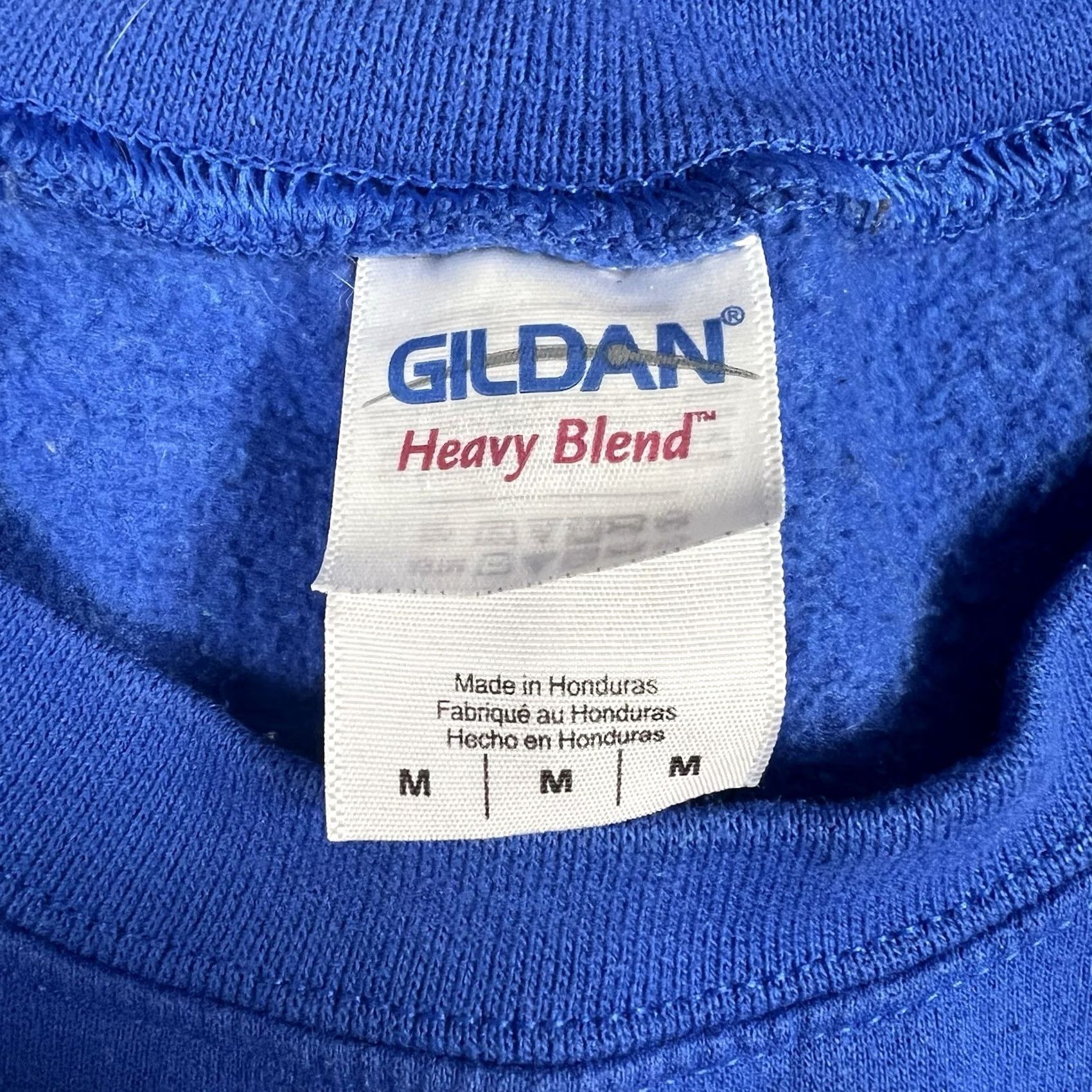 Gildan VINTAGE Chicago Cubs 2016 World Series Champion Baseball Crewneck Sweatshirt Mens M Blue Graphic Print Sweatshirt Size US M / EU 48-50 / 2 - 2 Thumbnail