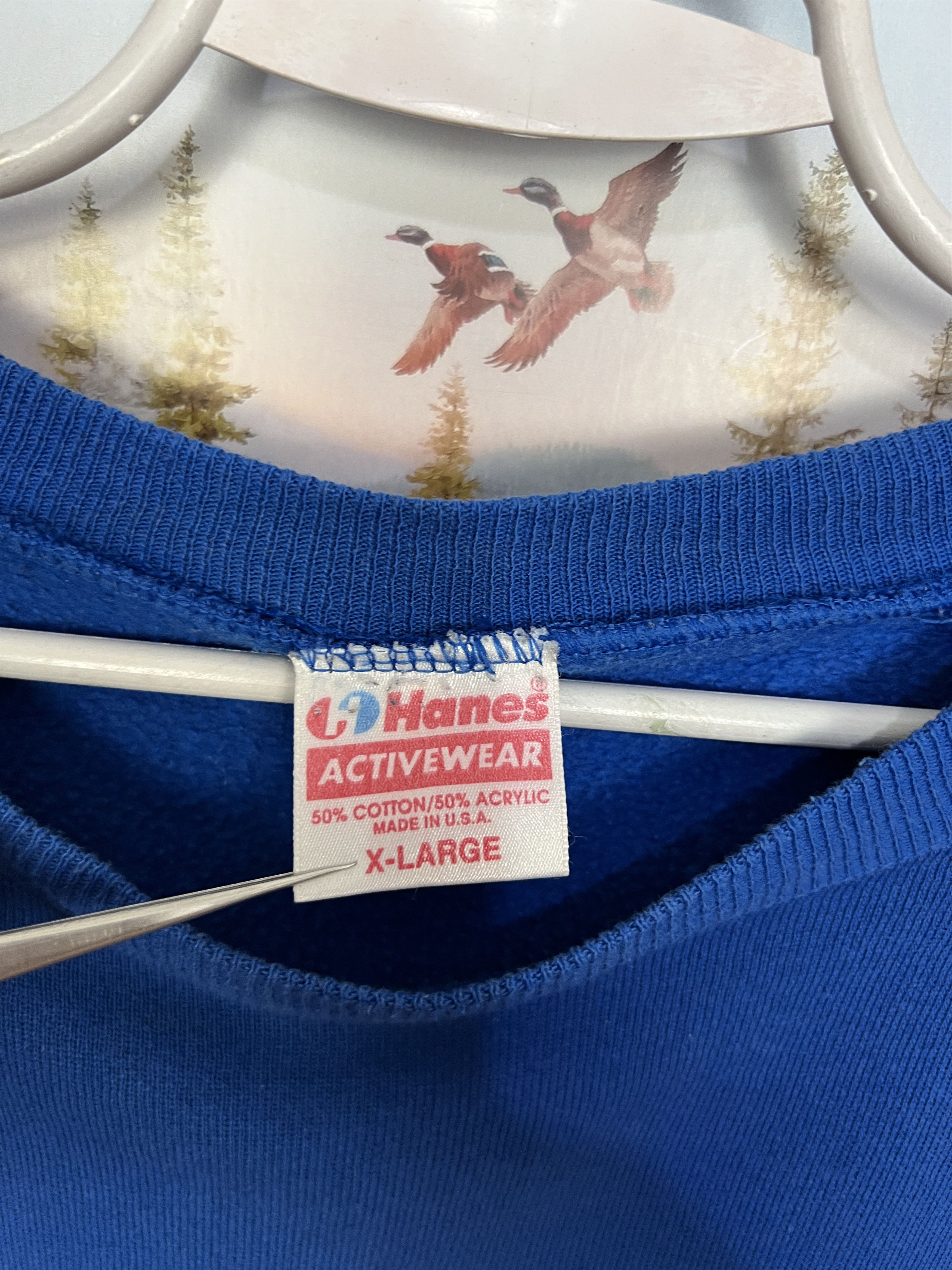 Vintage Vintage Kansas Jayhawks KU Sweatshirt Crewneck Over Print Size US XL / EU 56 / 4 - 8 Thumbnail