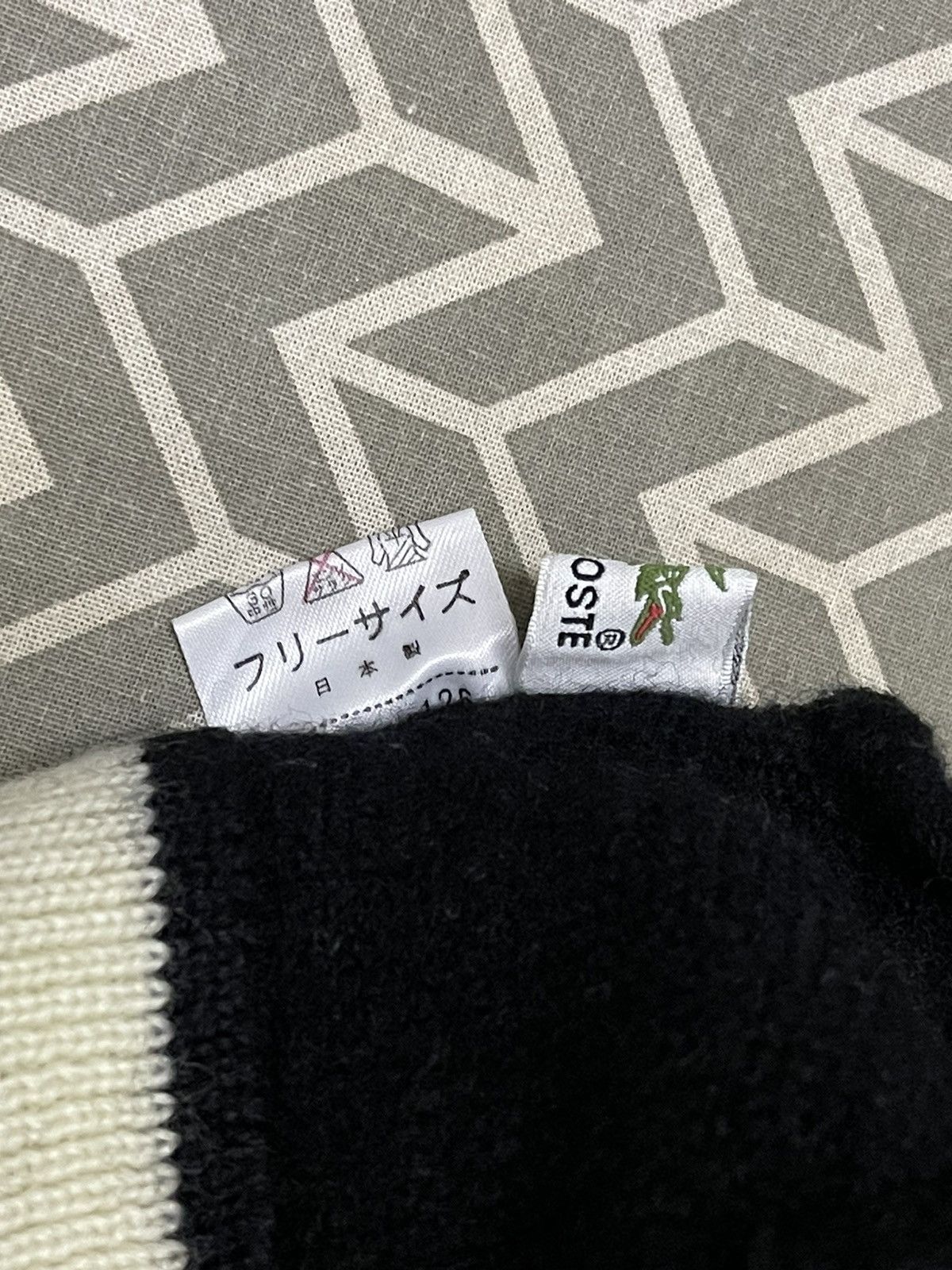 Lacoste Vintage Lacoste Spell Out Beanie Hats Size ONE SIZE - 7 Thumbnail