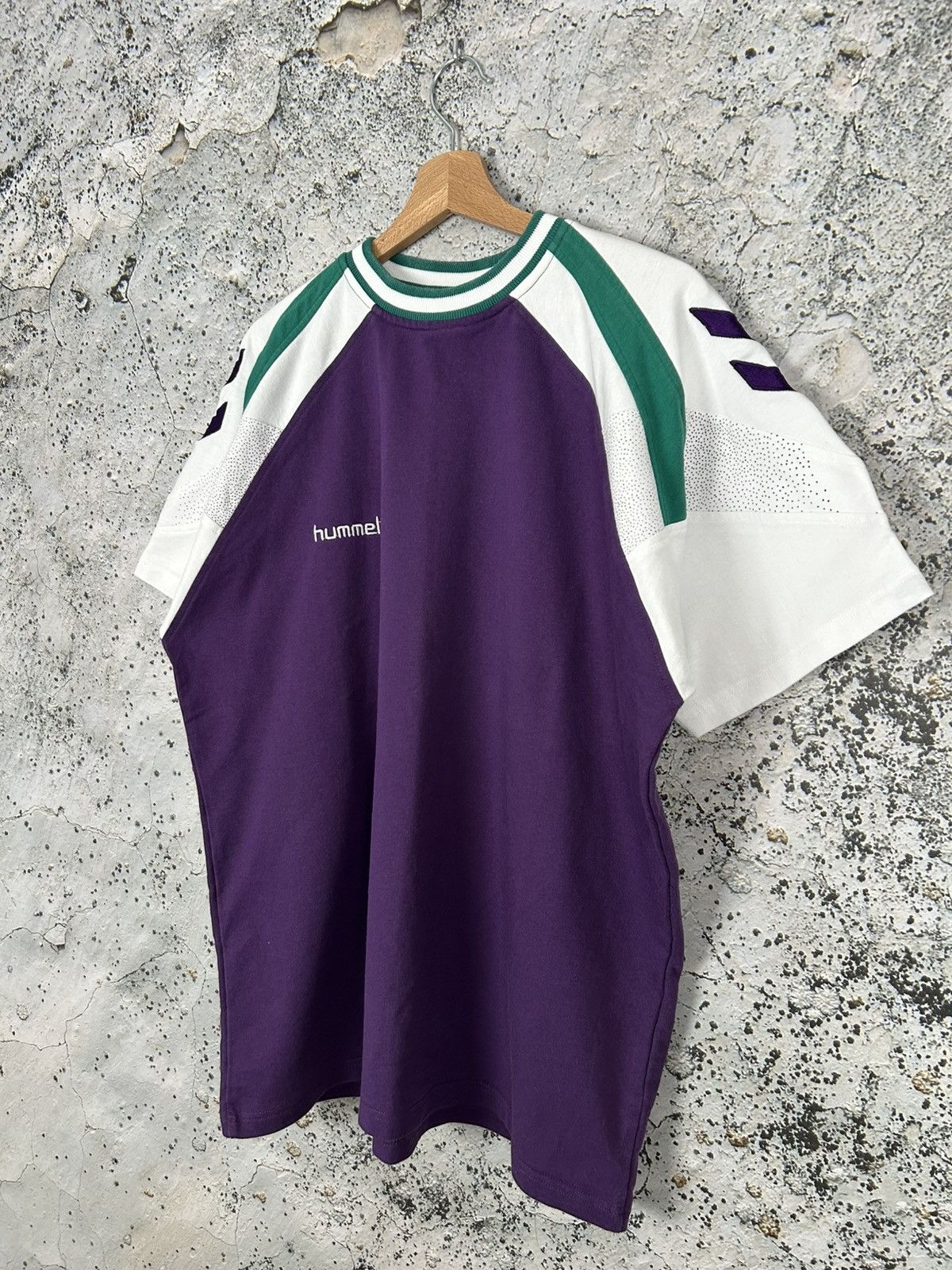 Hummel Vintage Hummel 90s Sportswear Tee Streetwear Skate Rap Size US XL / EU 56 / 4 - 2 Thumbnail