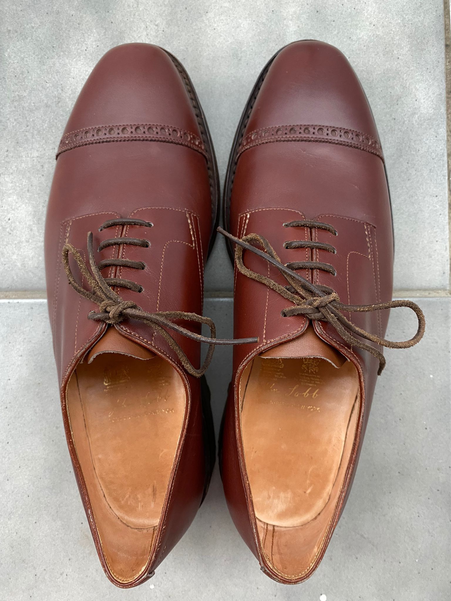 John Lobb John Lobb 1849 Bespoke Navvy Cut Size UK 8,5-9 ( 42,5-43) Size US 9.5 / EU 42-43 - 8 Thumbnail