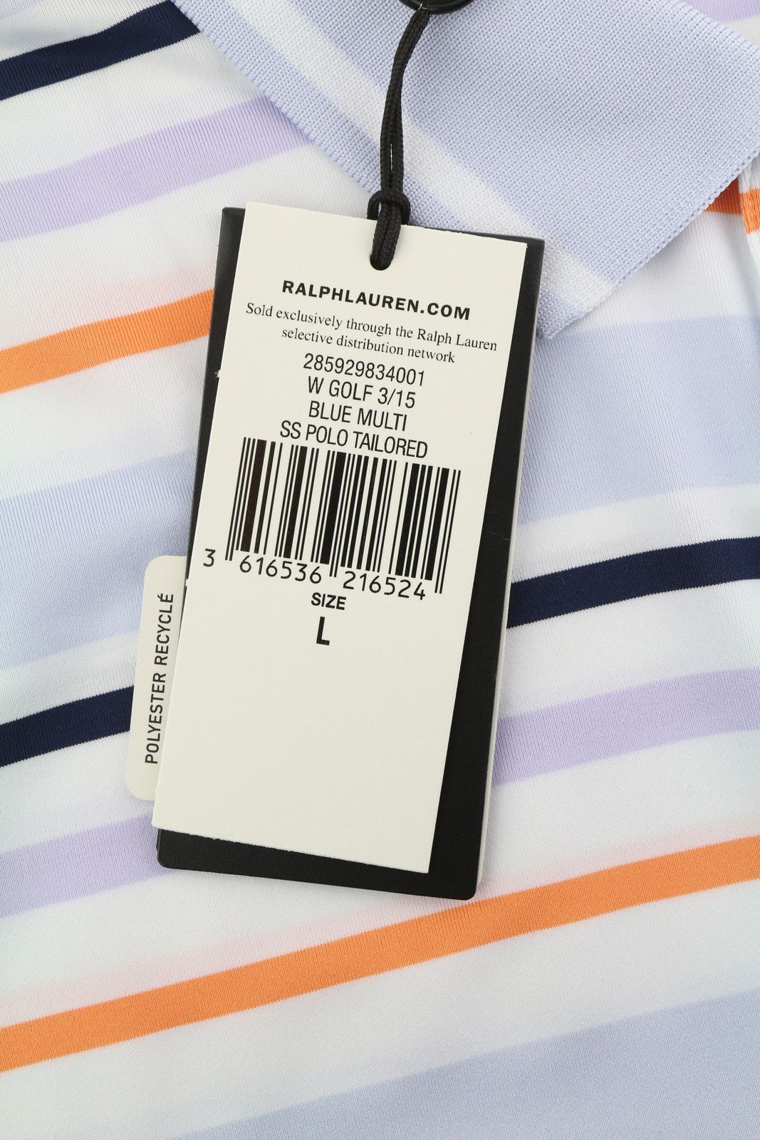 RLX Ralph Lauren GOLF L Multicolor Polo Tee 84717 Size L / US 10 / IT 46 - 5 Thumbnail