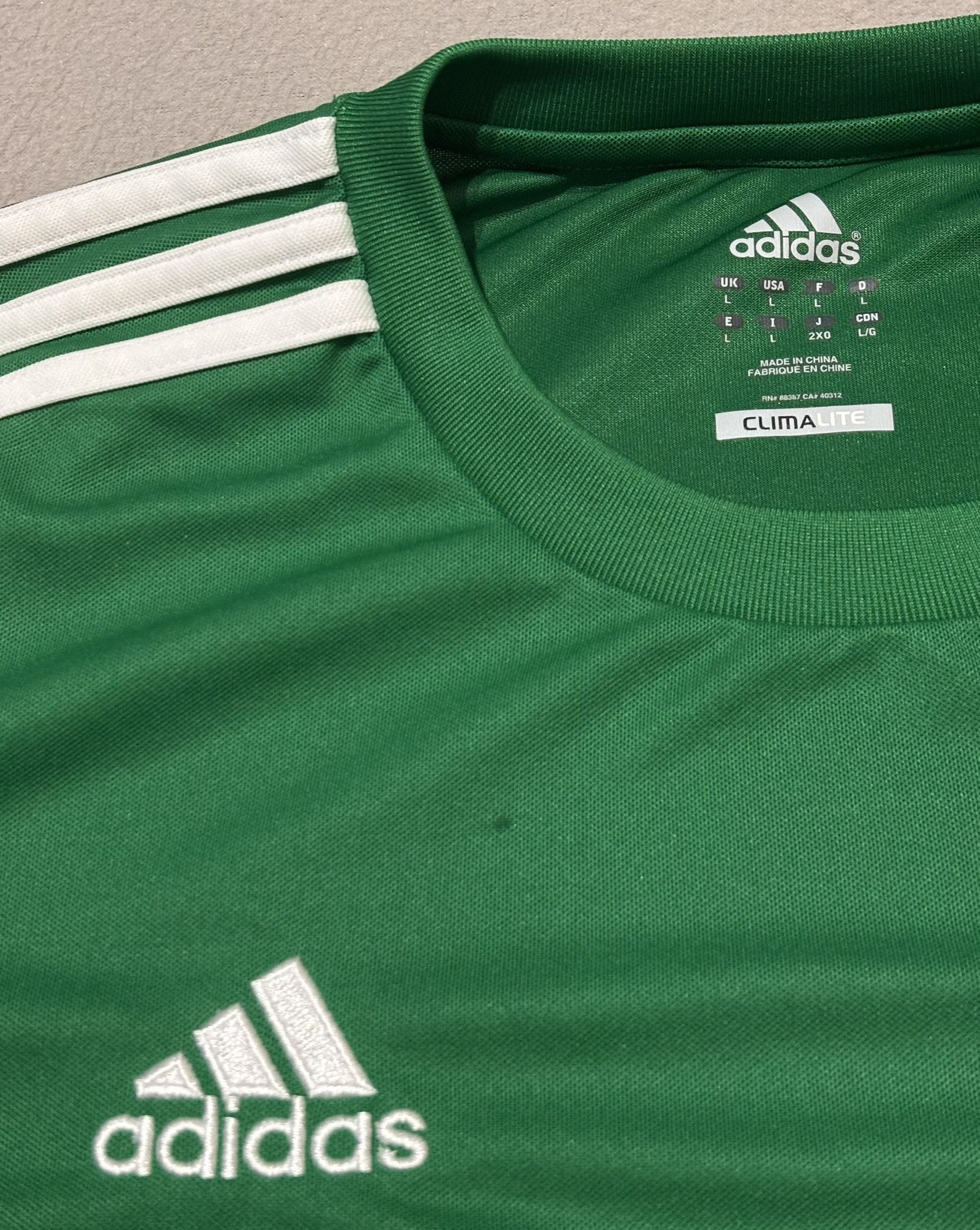 Adidas Germany 2012 Adidas Football Jersey Size L Size US L / EU 52-54 / 3 - 9 Thumbnail