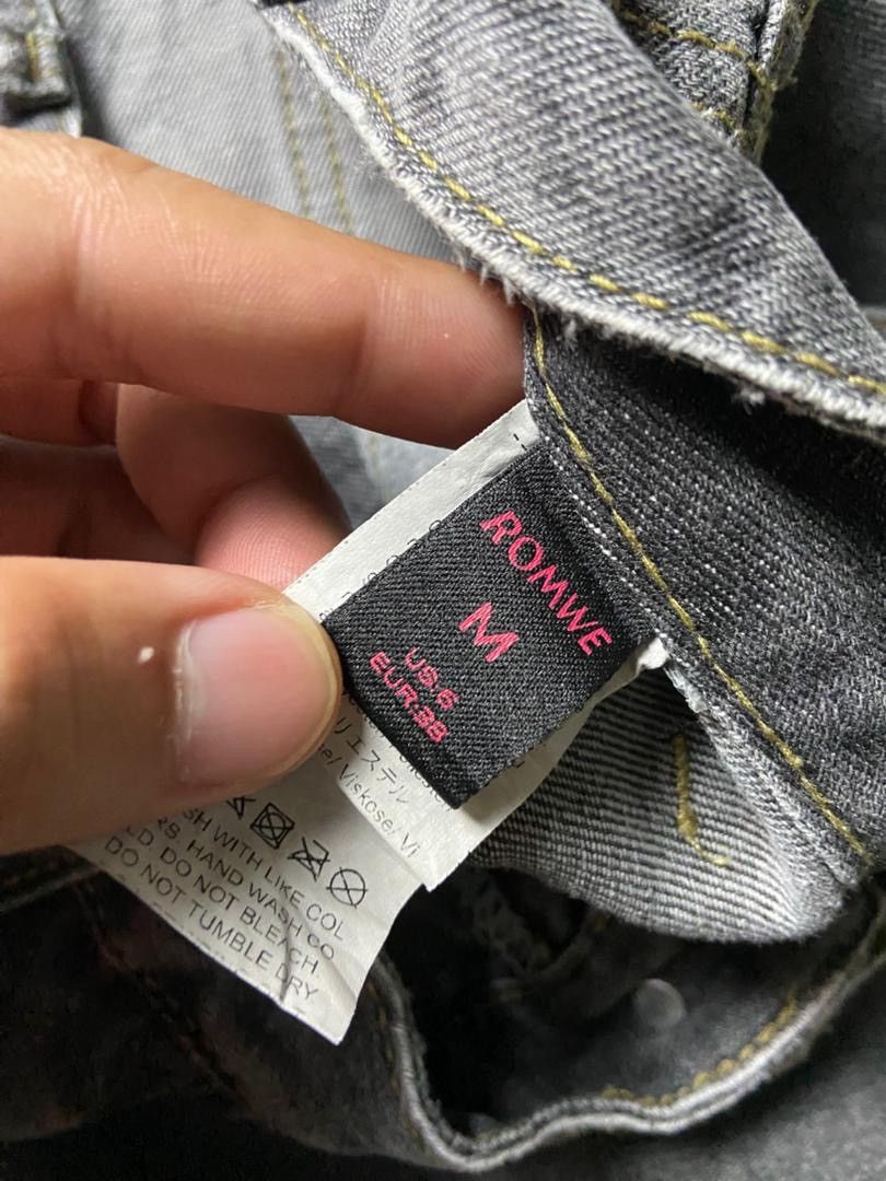 Japanese Brand Romme Brand Distressed Cargo Jeans (172) Size US 30 / EU 46 - 5 Thumbnail