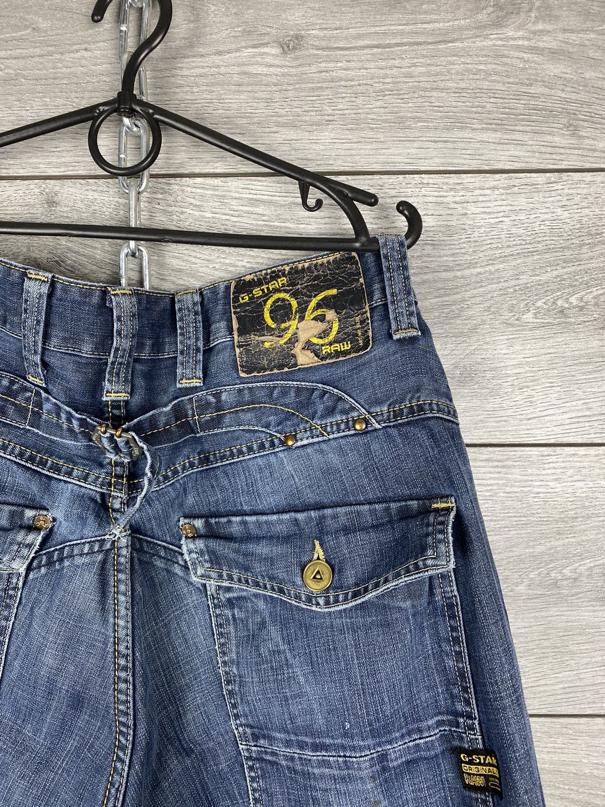 G-Star Mens Vintage G-Star J-Cut Avant Garde Jeans Size US 34 / EU 50 - 12 Thumbnail