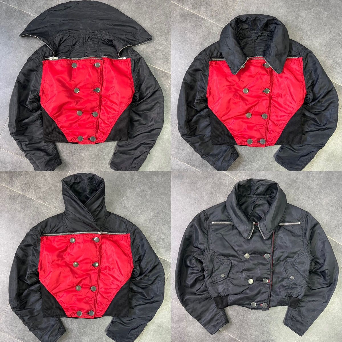 CLOSED × Marithe + Francois Girbaud Marithe Francois Girbaud reversible avant garde jacket Size L / US 10 / IT 46 - 5 Thumbnail
