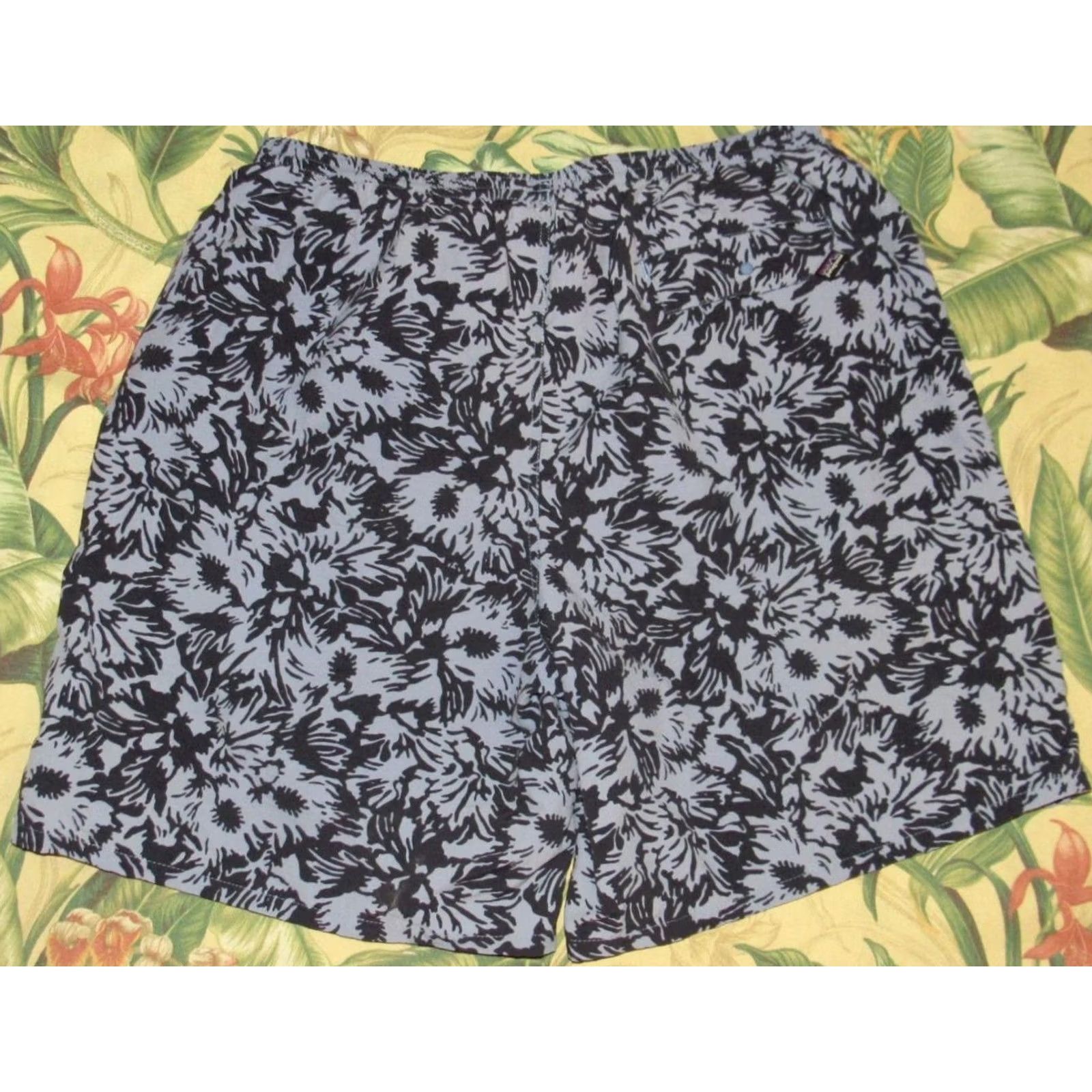 Patagonia PATAGONIA Blue Printed 9" Lined Baggies Shorts Large Mens Size US 33 - 3 Thumbnail