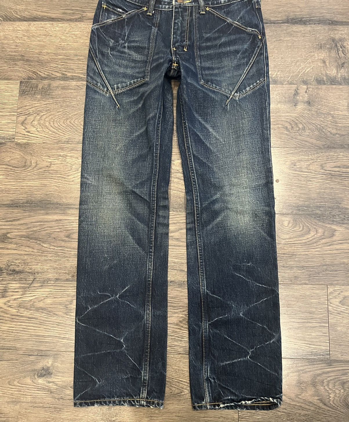Number (N)ine Number (N)ine SS07 Honey Comb Pain Denim | Grailed