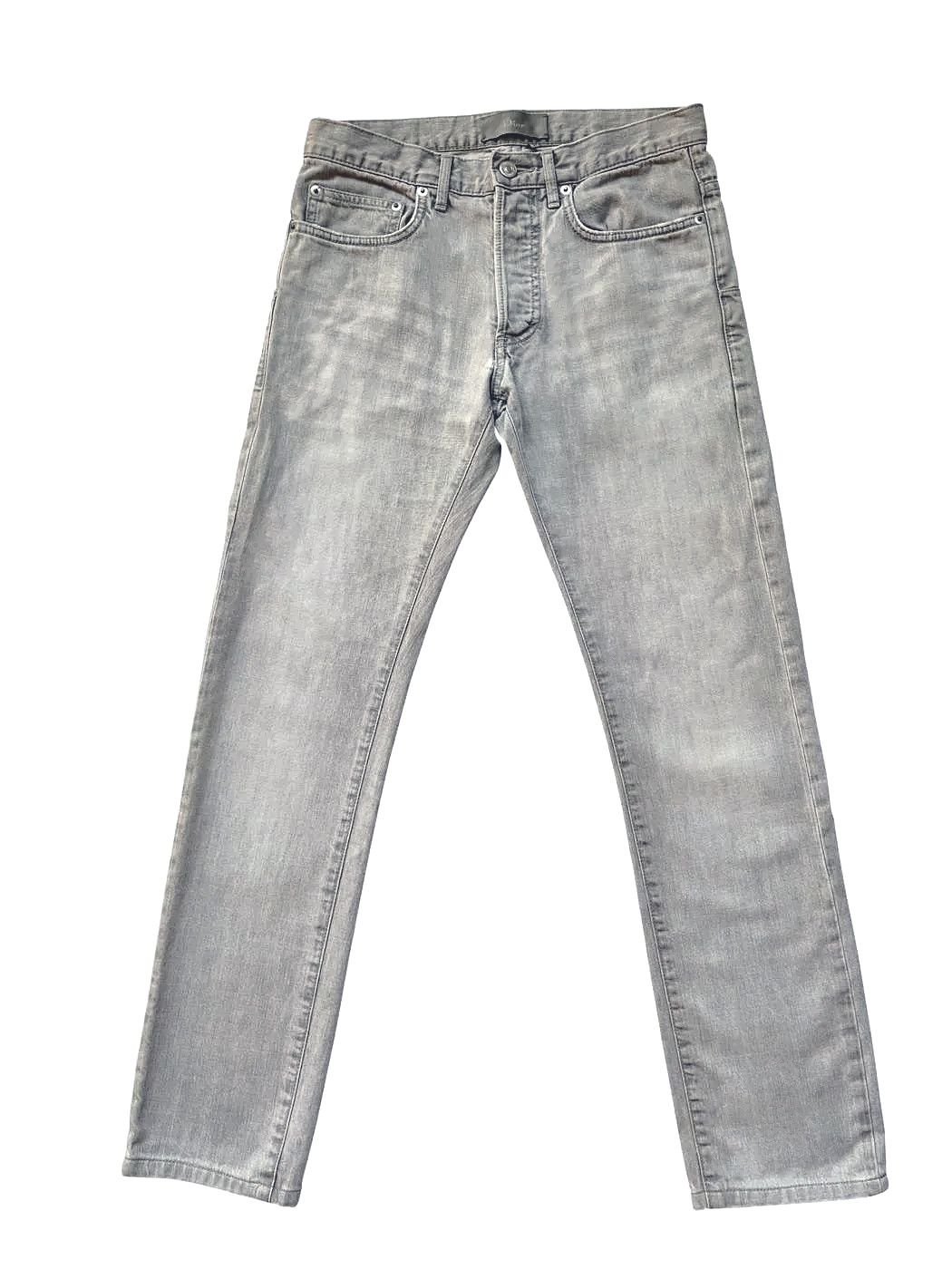 ⚡️QUICK SALE⚡️MIJ Dior by Hedi Slimane Grey Jeans Denim