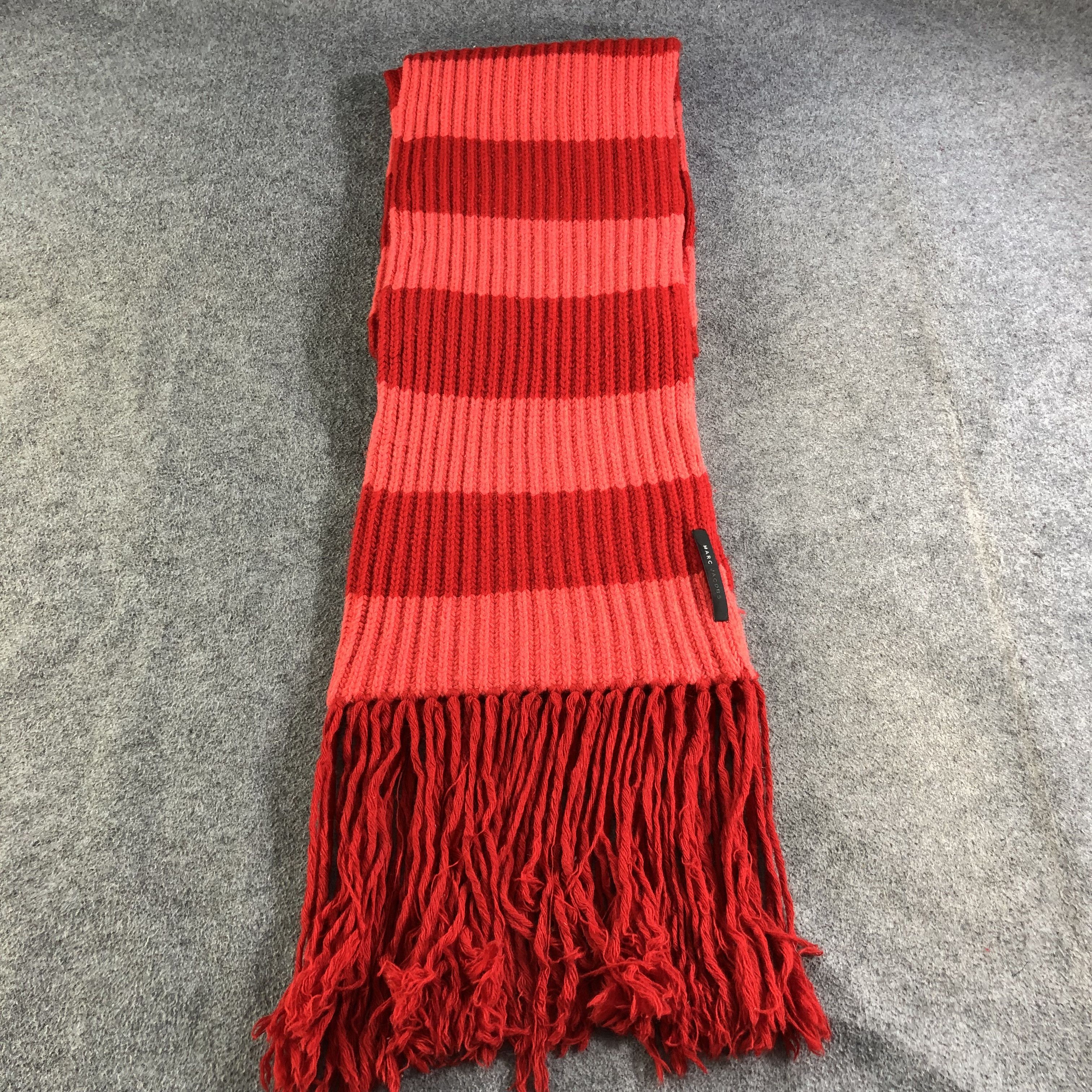 Marc Jacobs Marc Jacobs Oversized Wool Scarf Muffler V1813 Size ONE SIZE - 3 Thumbnail