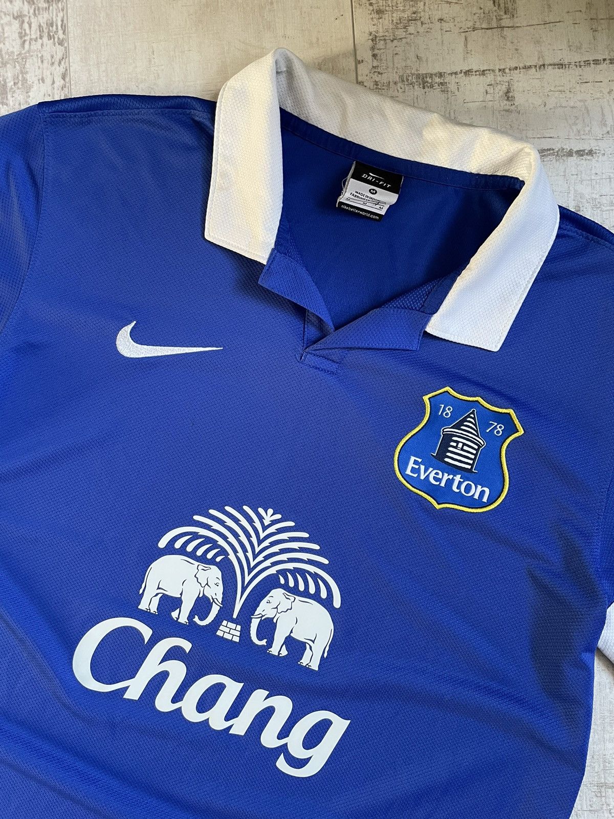 Nike Nike Everton Away Football Shirt Chang Jersey Size US M / EU 48-50 / 2 - 2 Thumbnail