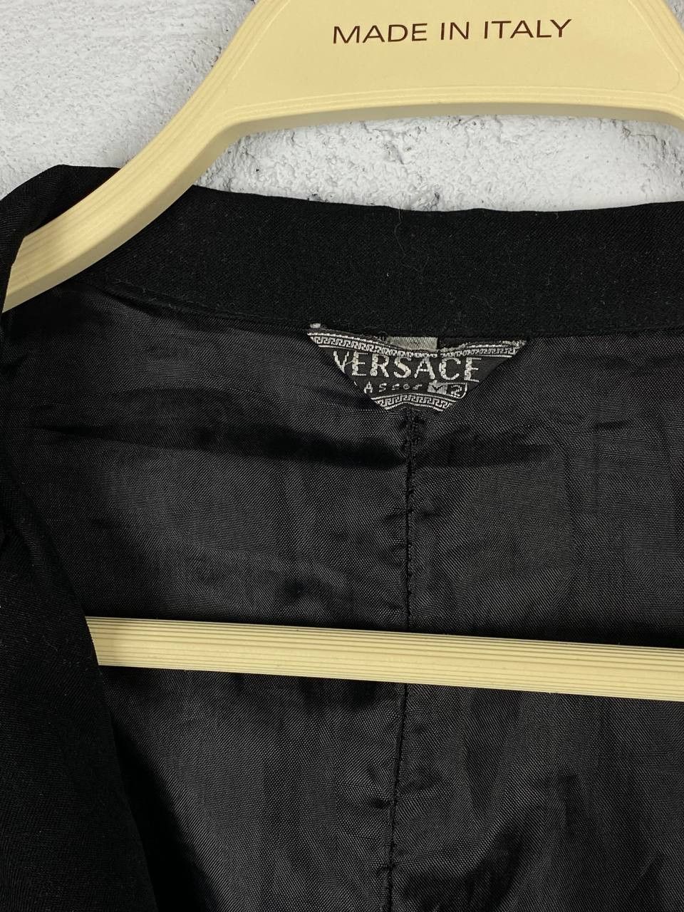 Versace × Versace Jeans Couture × Vintage Versace Pocket Belted Vintage Blazer Coat Size S / US 4 / IT 40 - 4 Thumbnail