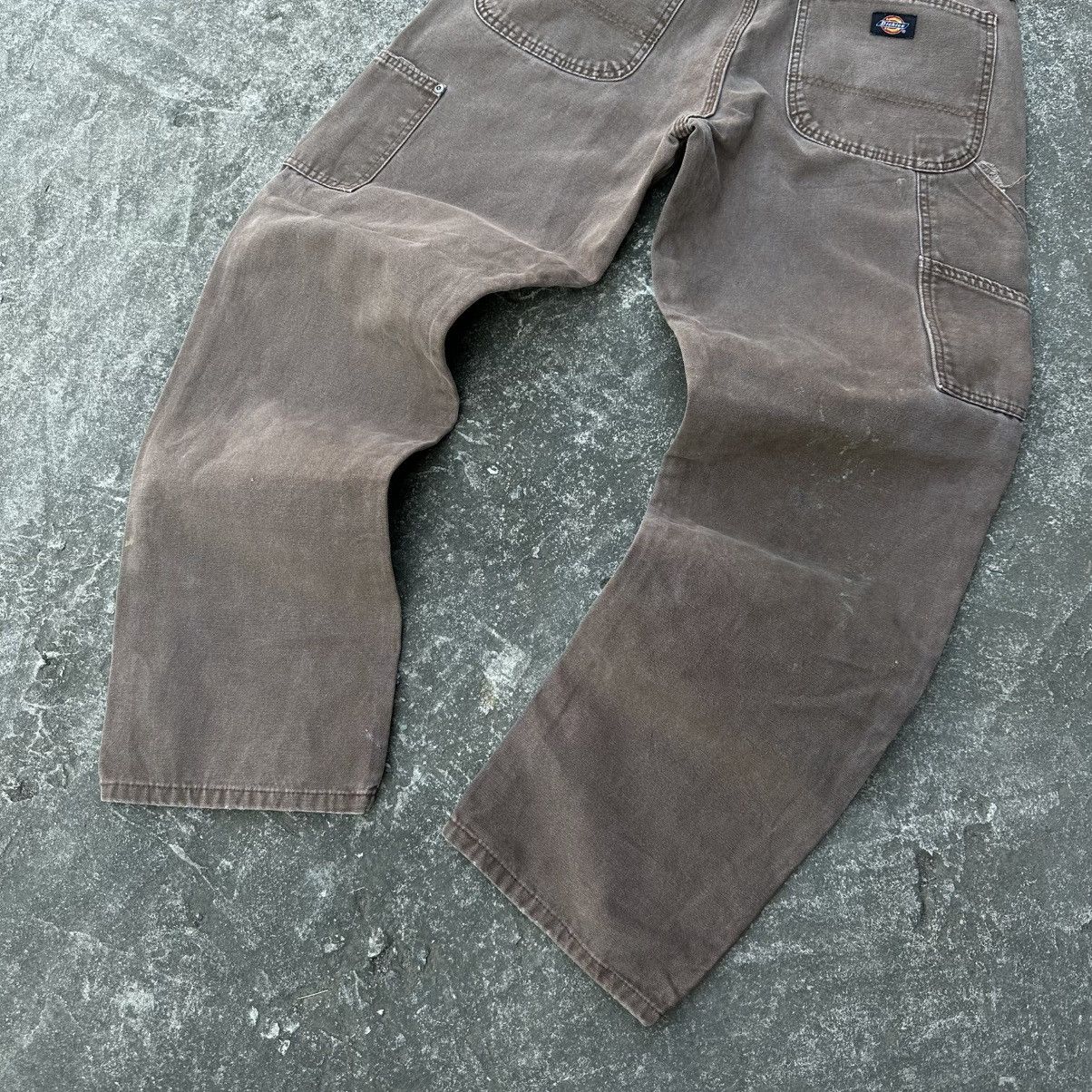Other 34x34 Rare Crazy Vintage Faded Mocha Dickies Double Knee Size US 34 / EU 50 - 11 Thumbnail
