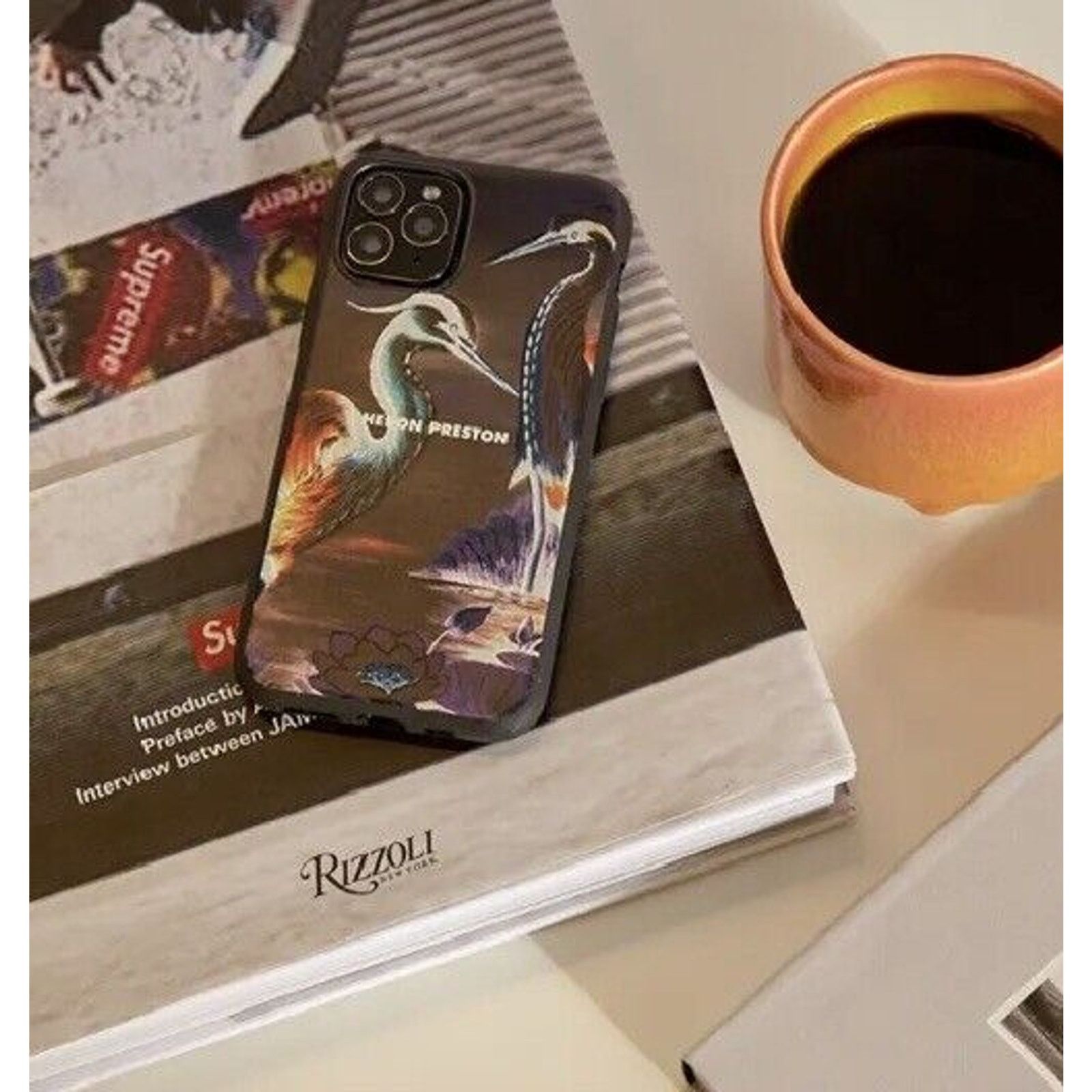 Heron Preston HERON PRESTON TIMES iPhone 11 Pro X XS Case Cover $259 Back Size ONE SIZE - 3 Thumbnail