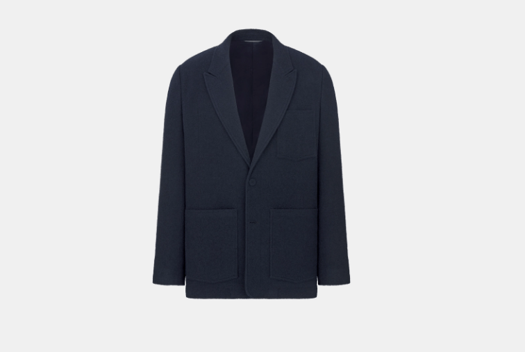 Dior o1w1db10525 483C25 Jacket in Blue Size US M / EU 48-50 / 2 - 1 Thumbnail