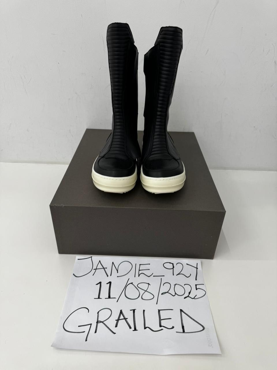 Rick Owens RICK OWENS MOTO SNEAKS Size US 8 / EU 41 - 9 Thumbnail