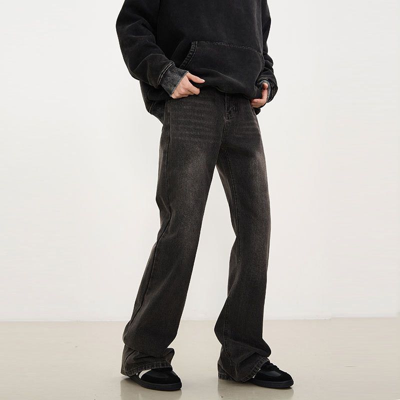 Japanese Brand × Jean American retro all-match straight cleanfit flared jeans Size US 34 / EU 50 - 3 Thumbnail