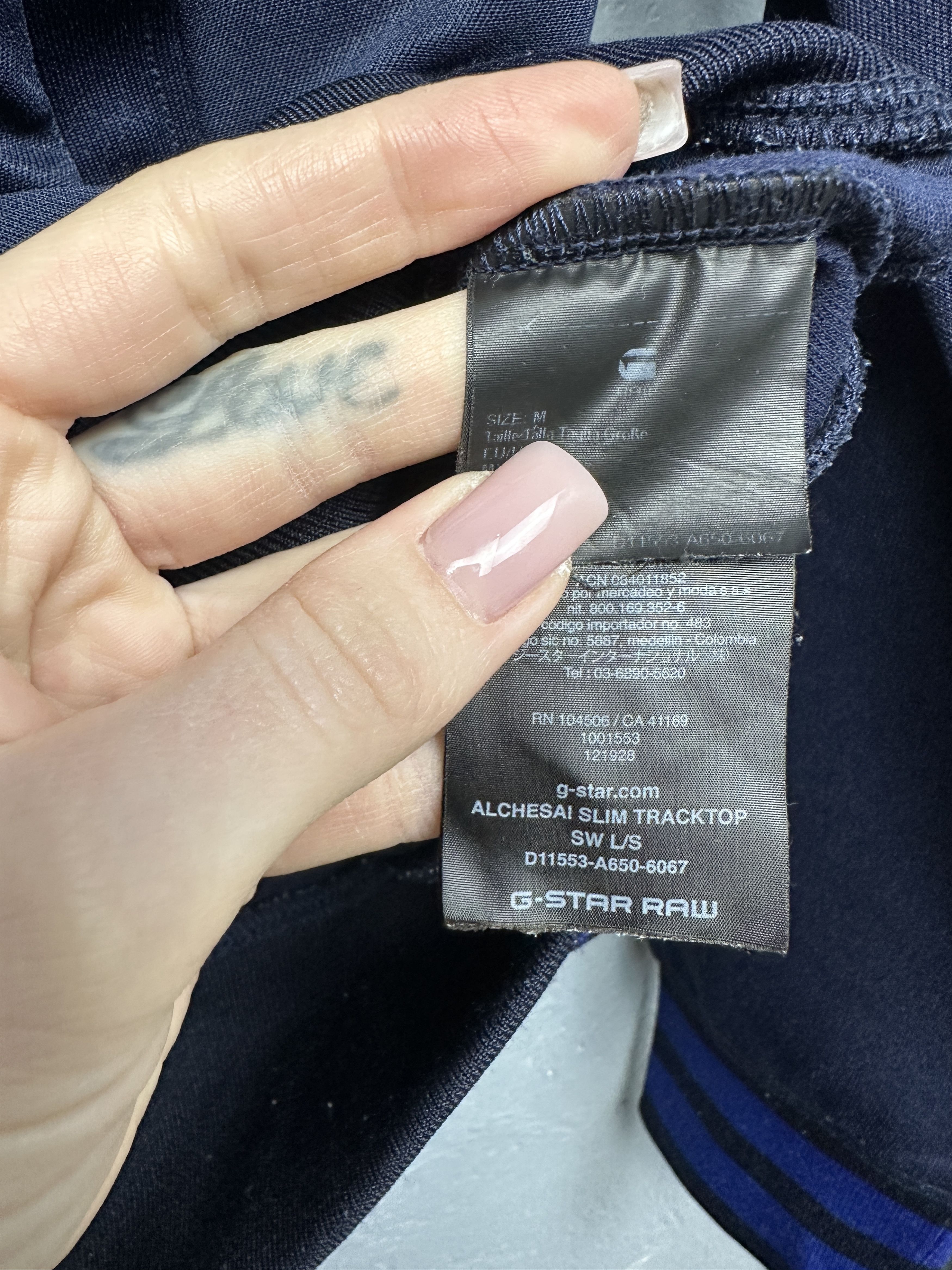 G-Star G Star Raw Alchesai Mens Track Top Jacket Size US M / EU 48-50 / 2 - 4 Thumbnail