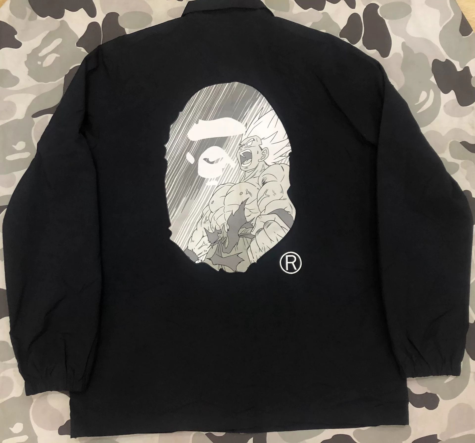 Bape Bape X Shark Jacket Outerwear Casual Size US XXL / EU 58 / 5 - 1 Thumbnail