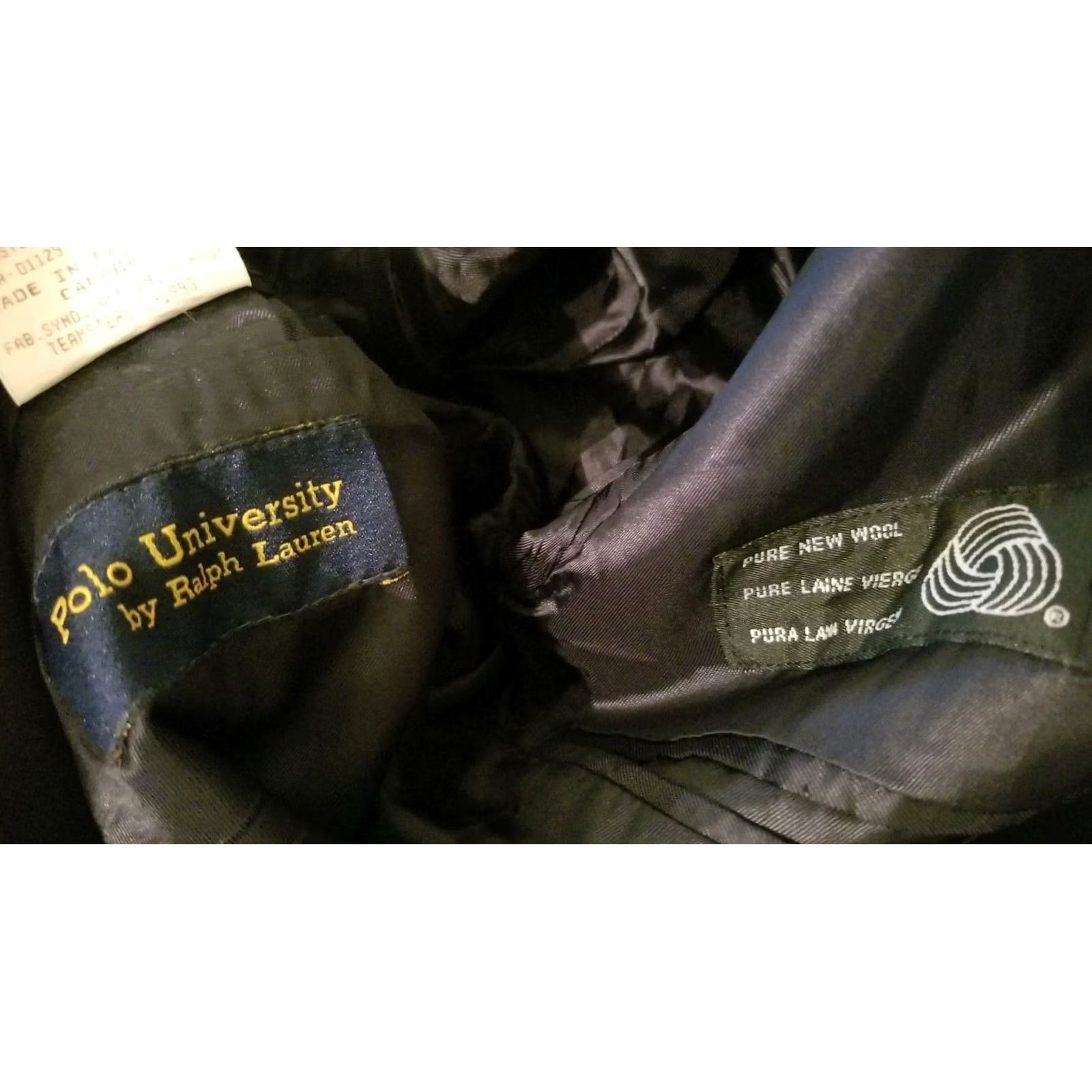 Polo Ralph Lauren Polo Ralph Lauren University Jacket Blazer 42R Navy Blue Wool Mens Size US XL / EU 56 / 4 - 6 Thumbnail