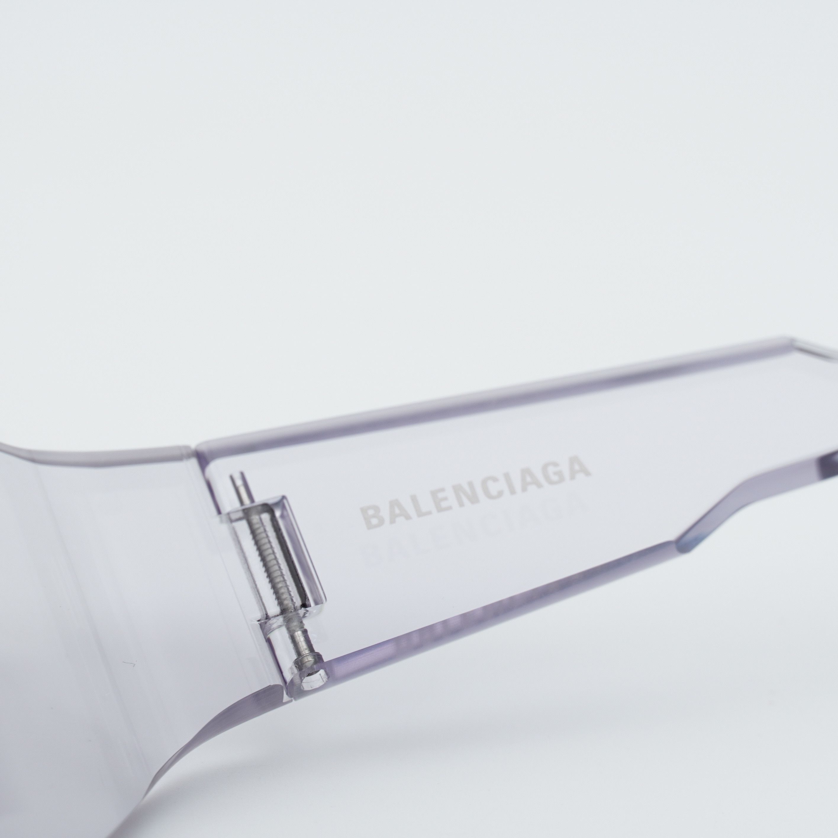 Balenciaga Balenciaga BB0257S 002 Women Sunglasses Clear Cat Eye Frame Size ONE SIZE - 4 Thumbnail
