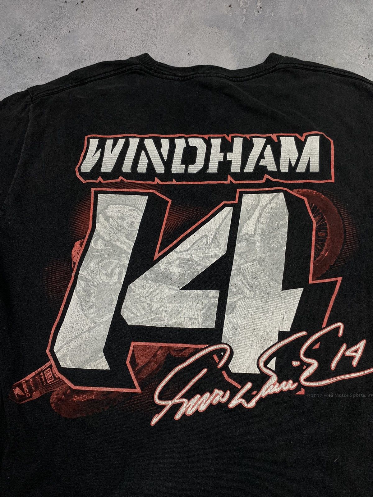 Vintage Moto racing t shirt 2012 vintage Windham 14 Size US L / EU 52-54 / 3 - 4 Thumbnail