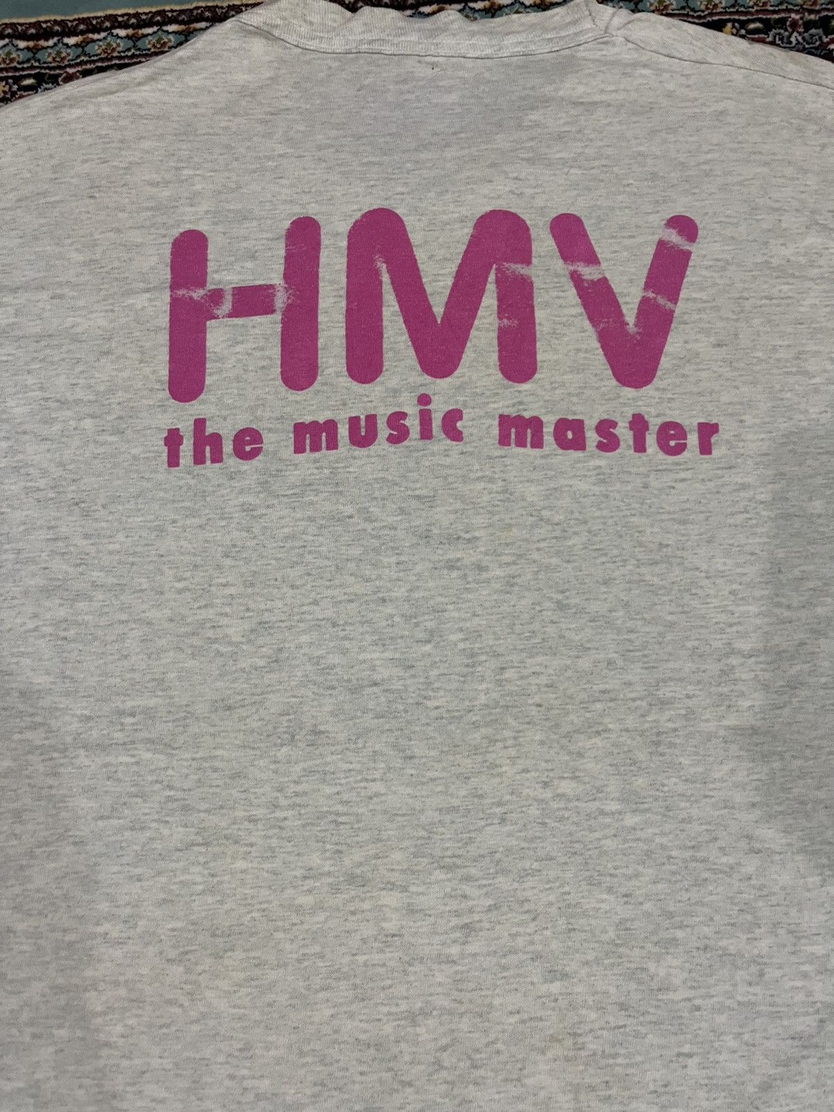 Rap Tees 🔥 90s HMV THE MUSIC MASTER RECORD STORE Size US M / EU 48-50 / 2 - 4 Thumbnail