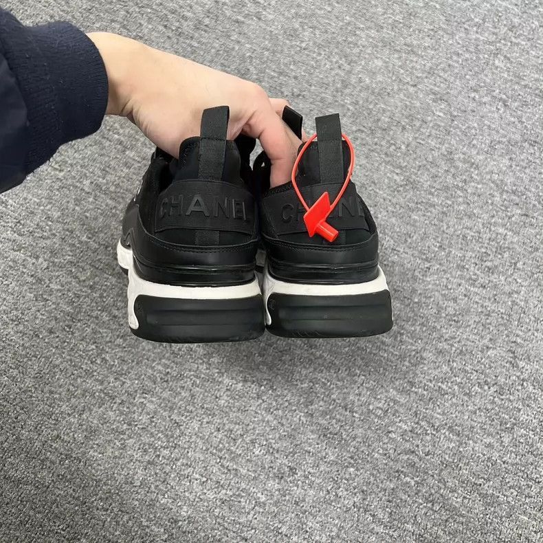 Chanel Chanel Black Dad Sneakers -2505 Size US 9.5 / EU 42-43 - 4 Thumbnail