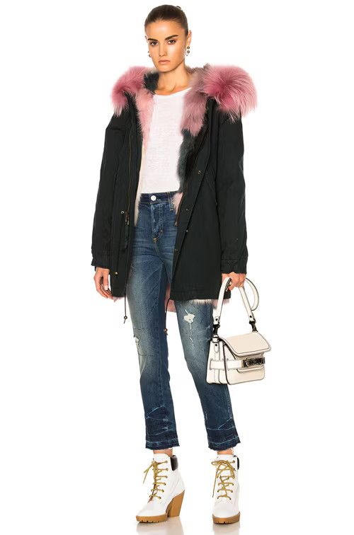 MR & MRS ITALY Parka Fur Lined Jacket Size S / US 4 / IT 40 - 2 Thumbnail