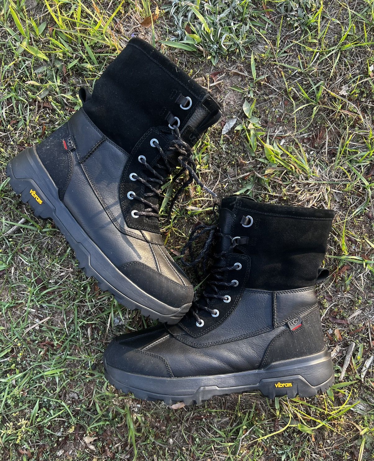 Ugg CLEAN UGG size 11.5 Mens Adirondack XXV Black Boots Size US 11.5 / EU 44-45 - 3 Thumbnail
