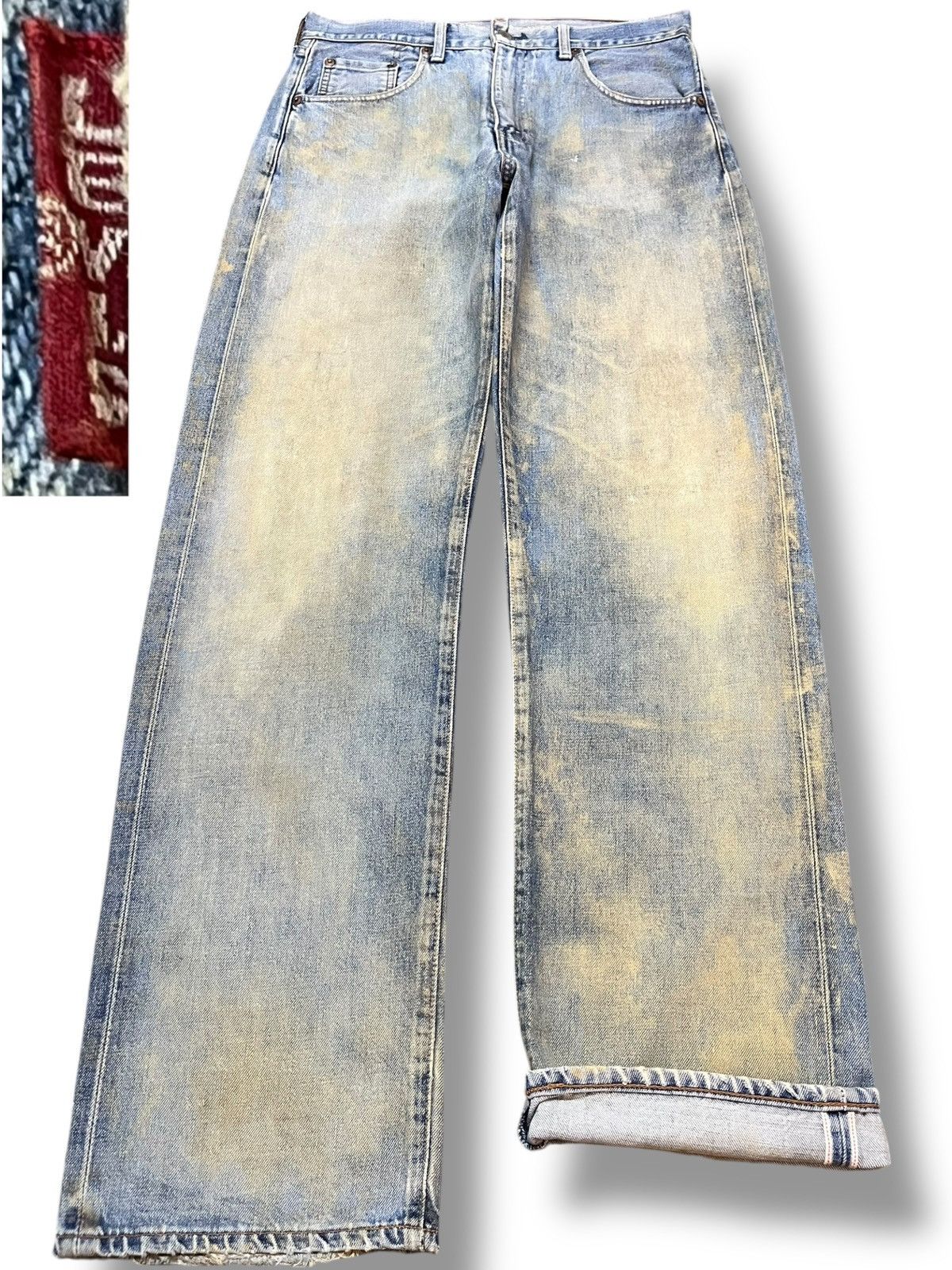 Levi's Vintage Clothing Vintage Levi’s 504 Big E Selvedge Mudwash Denim Size US 31 - 1 Thumbnail