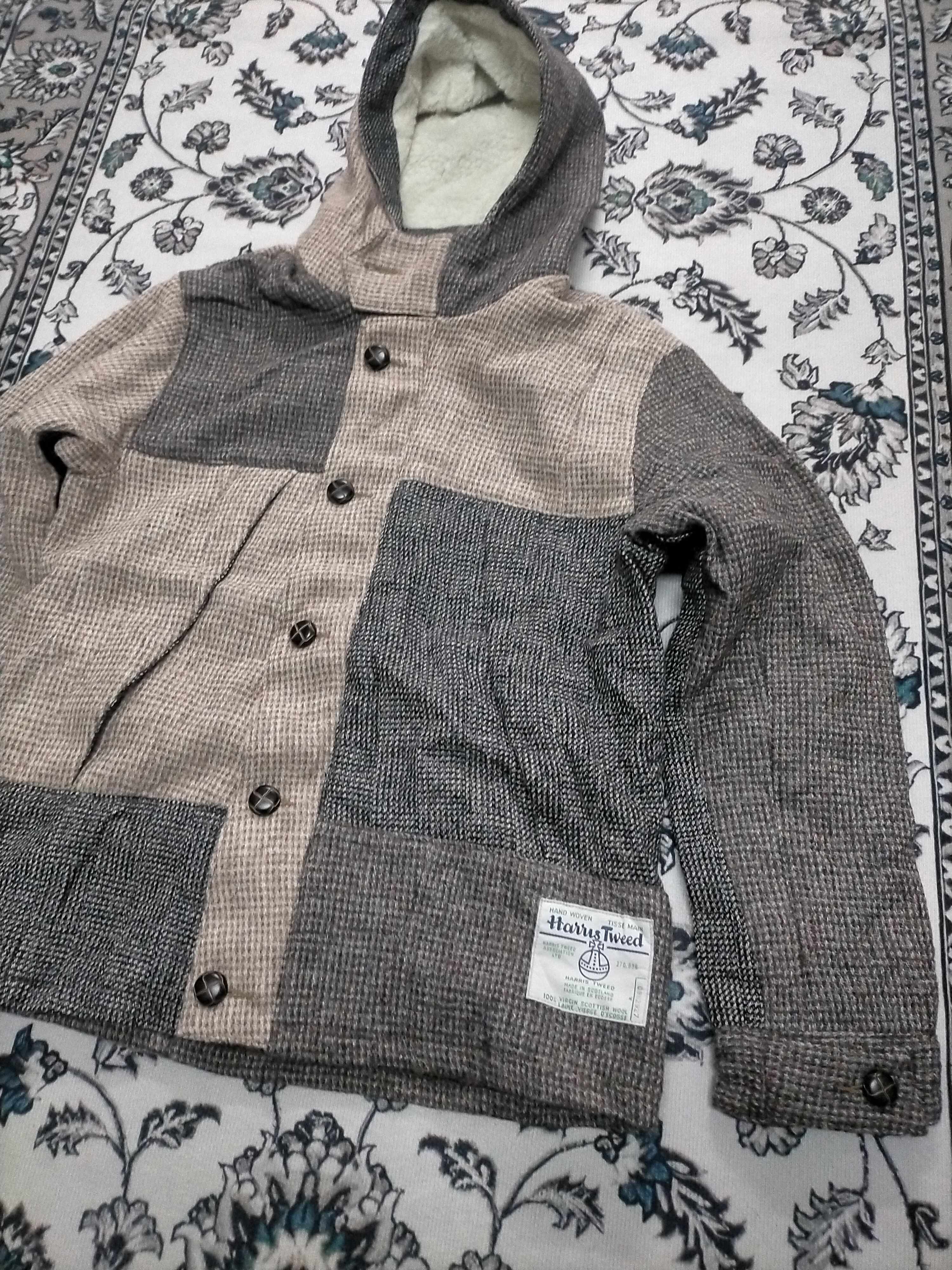 Harris Tweed Harris Tweed Wool Scottish Rare Design Jacket Size US M / EU 48-50 / 2 - 2 Thumbnail