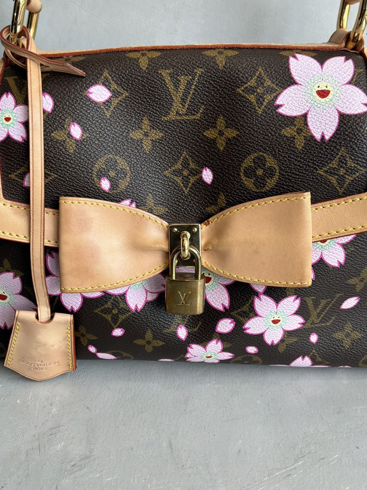 Louis Vuitton × Takashi Murakami 2003 Louis Vuitton x Murakami - Sakura Handbag Size ONE SIZE - 4 Thumbnail