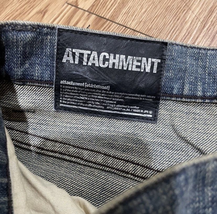 Attachment Attachment Japan Brand Distressed Denim Size US 30 / EU 46 - 3 Thumbnail