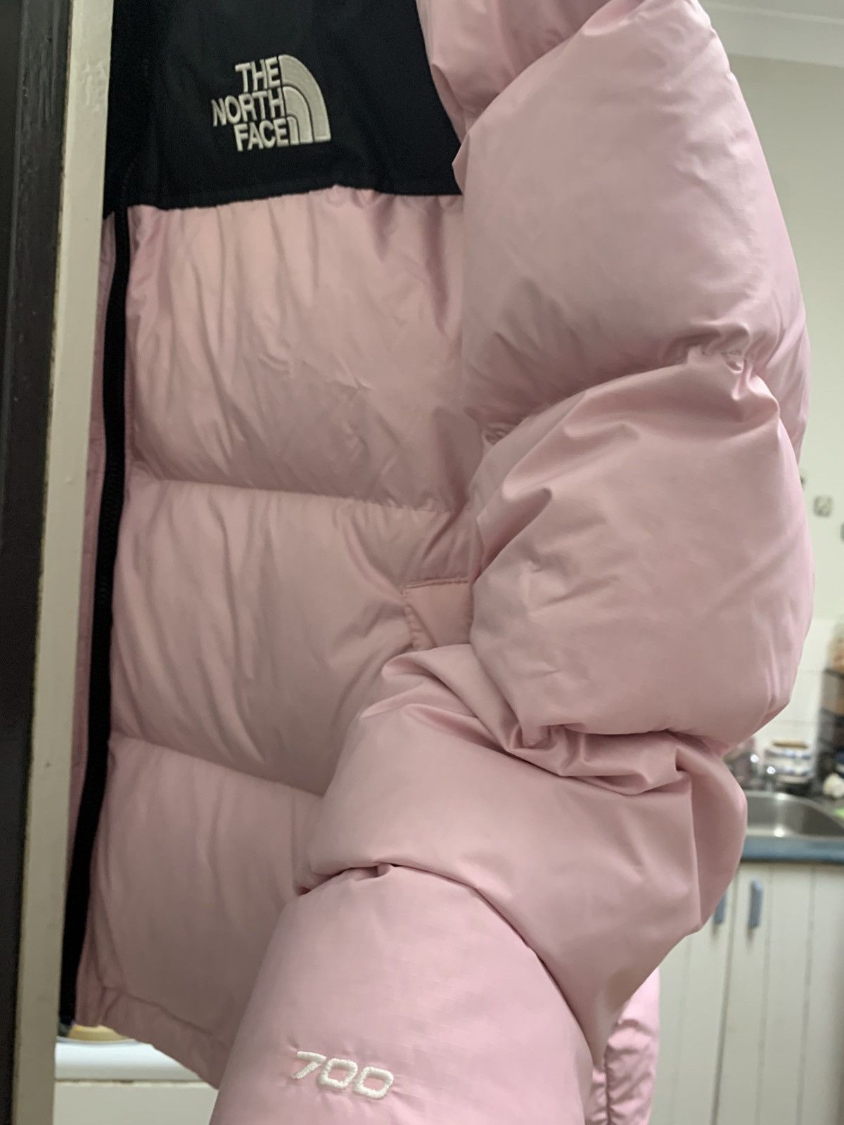 The North Face Cameo pink 2022 700 duck down Size XL / US 12-14 / IT 48-50 - 3 Thumbnail