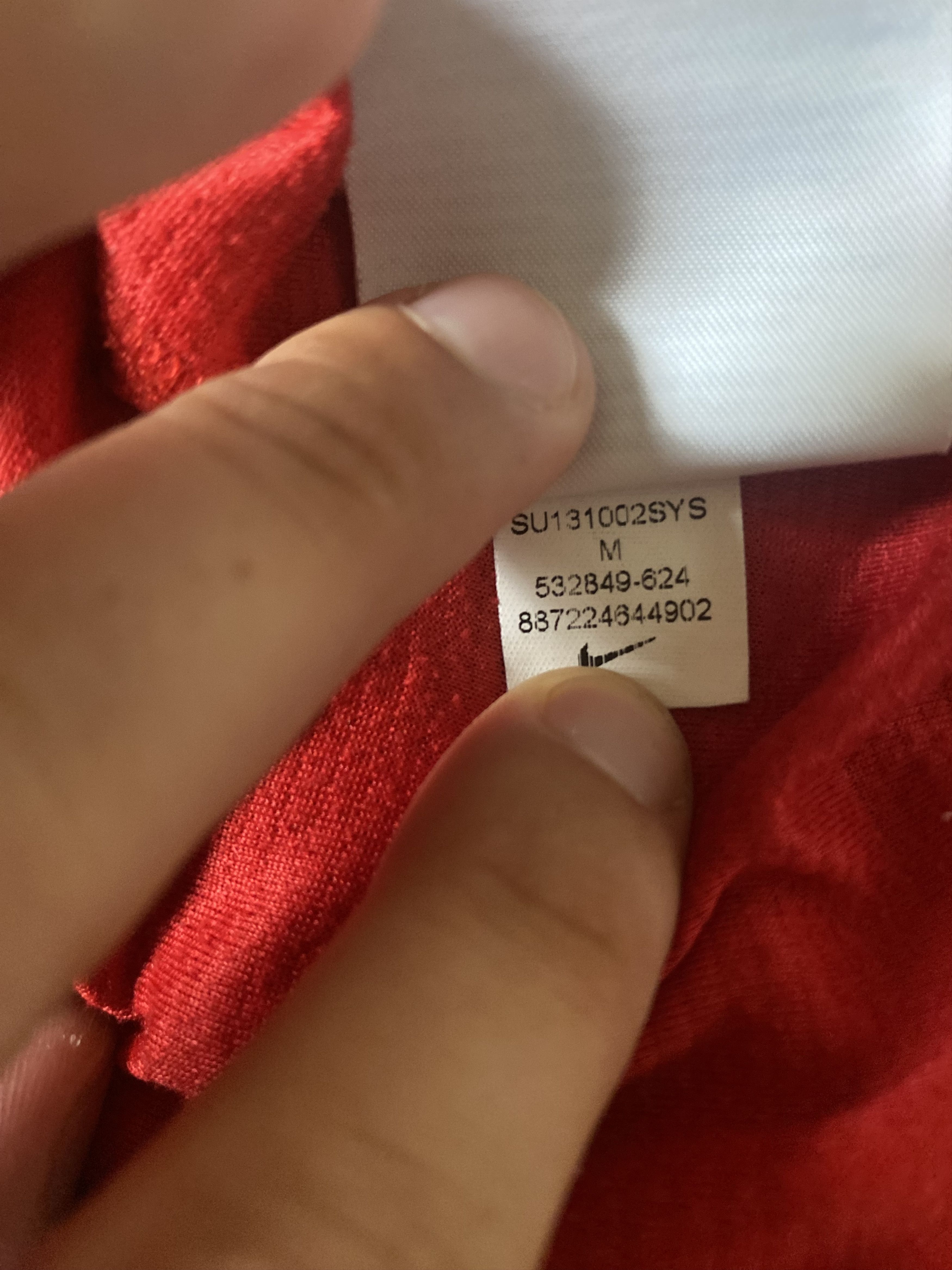 Nike MANCHESTER UNITED F.C. 2012 - Nike - kids 137 - 147 - UNIQUE Size US XXS / EU 40 - 8 Thumbnail