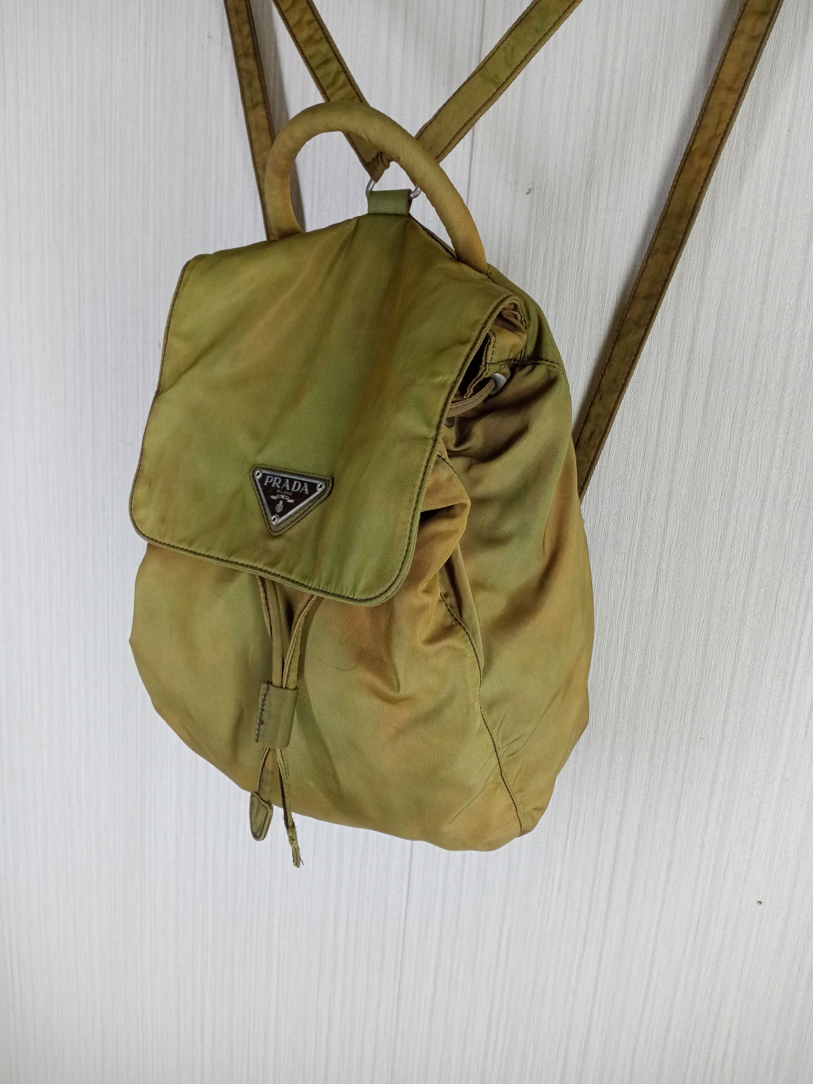 Prada Rare Vintage Prada Tessuto Nylon Mini Backpack Size ONE SIZE - 2 Thumbnail