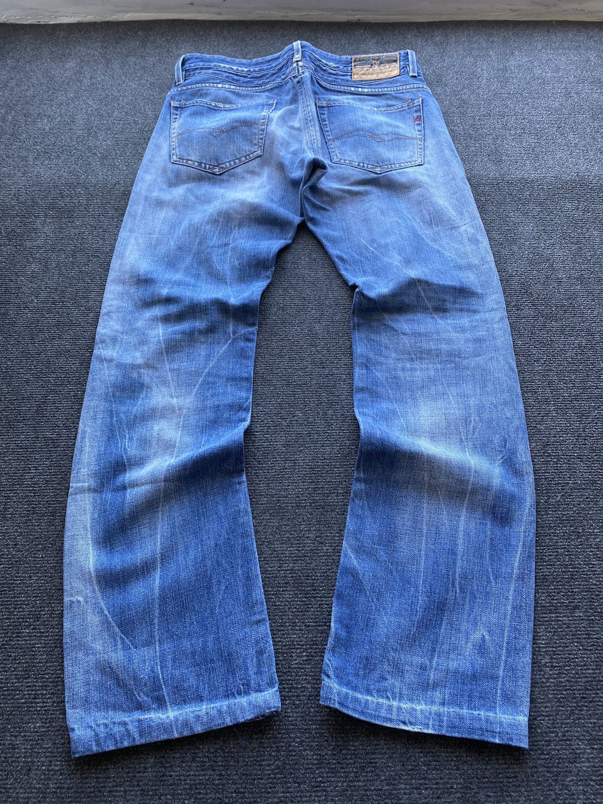 Replay 🔥Opium Punk Replay blue jeans 32 marnel washed faded Size US 32 / EU 48 - 1 Thumbnail
