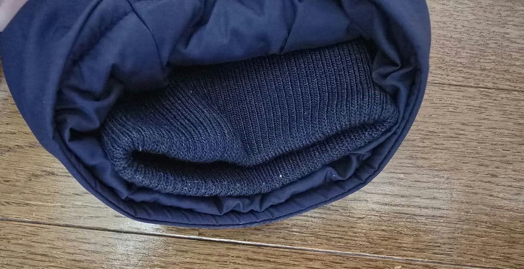Number (N)ine NUMBER (N)INE Full Zip Hooded Down Jacket Navy 2 Size US M / EU 48-50 / 2 - 6 Thumbnail
