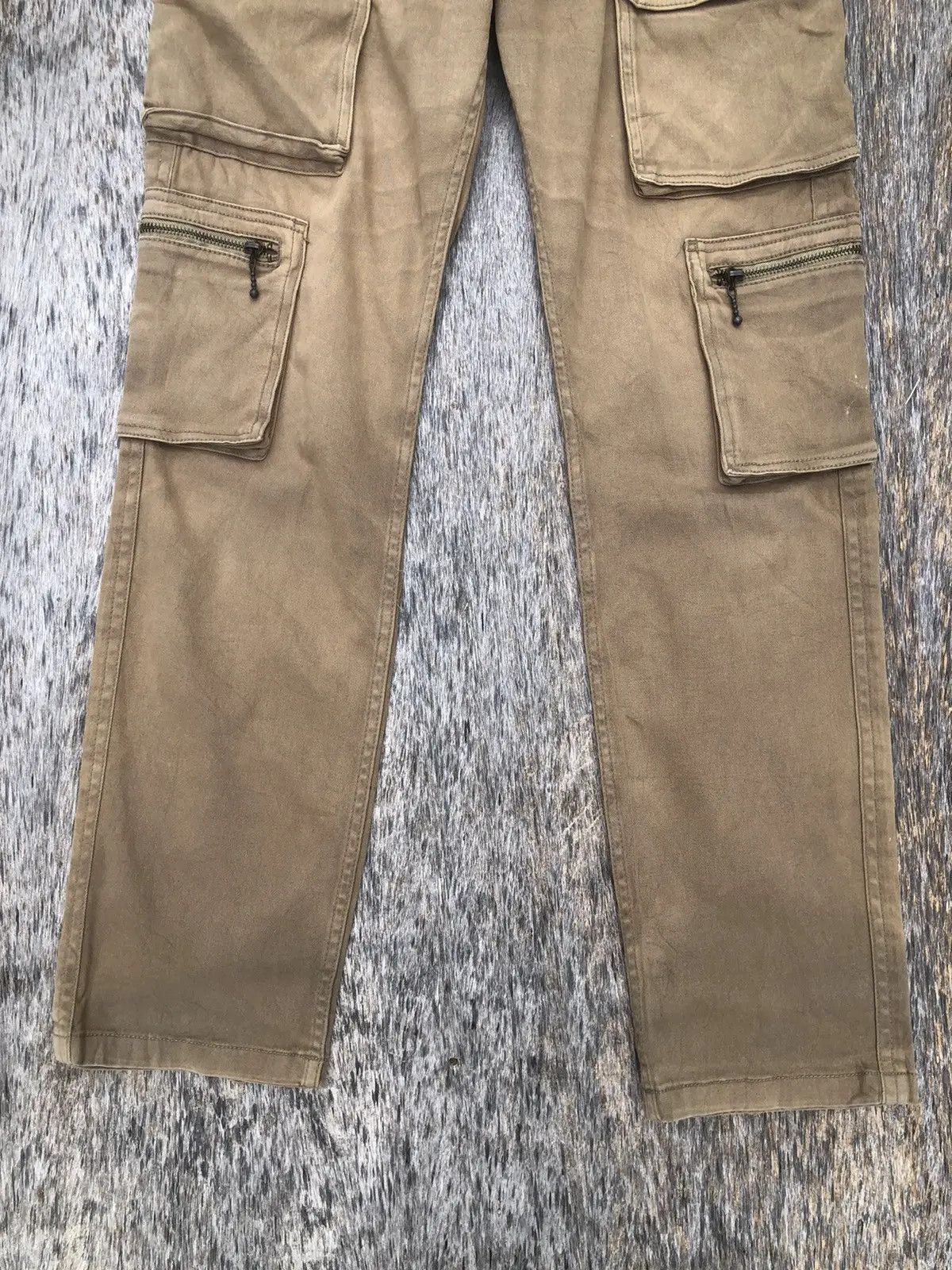 Japanese Brand × Vintage Vintage Japanese Cargo Pants 9 Pocket Tactical Cargo Size US 30 / EU 46 - 3 Thumbnail