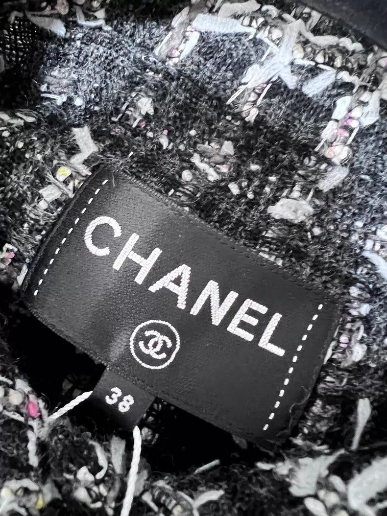 Chanel Chanel Plaid tweed coat Size XS / US 0-2 / IT 36-38 - 5 Thumbnail