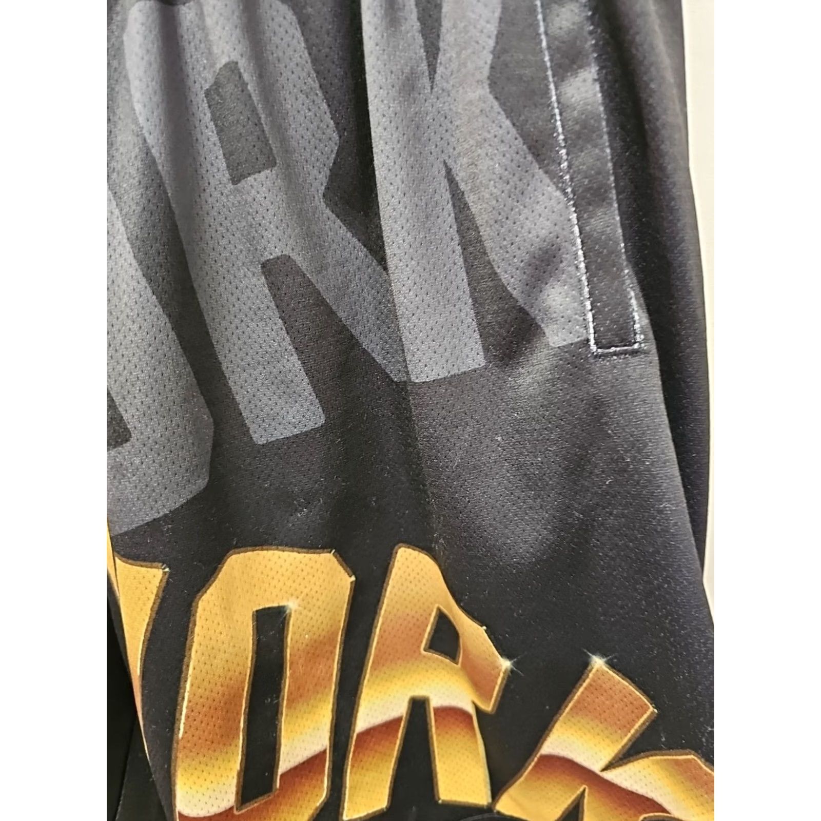 NBA Mitchell & Ness NBA Big Face 4.0 Fashion Shorts New York Knicks Medium Size US 31 - 3 Thumbnail