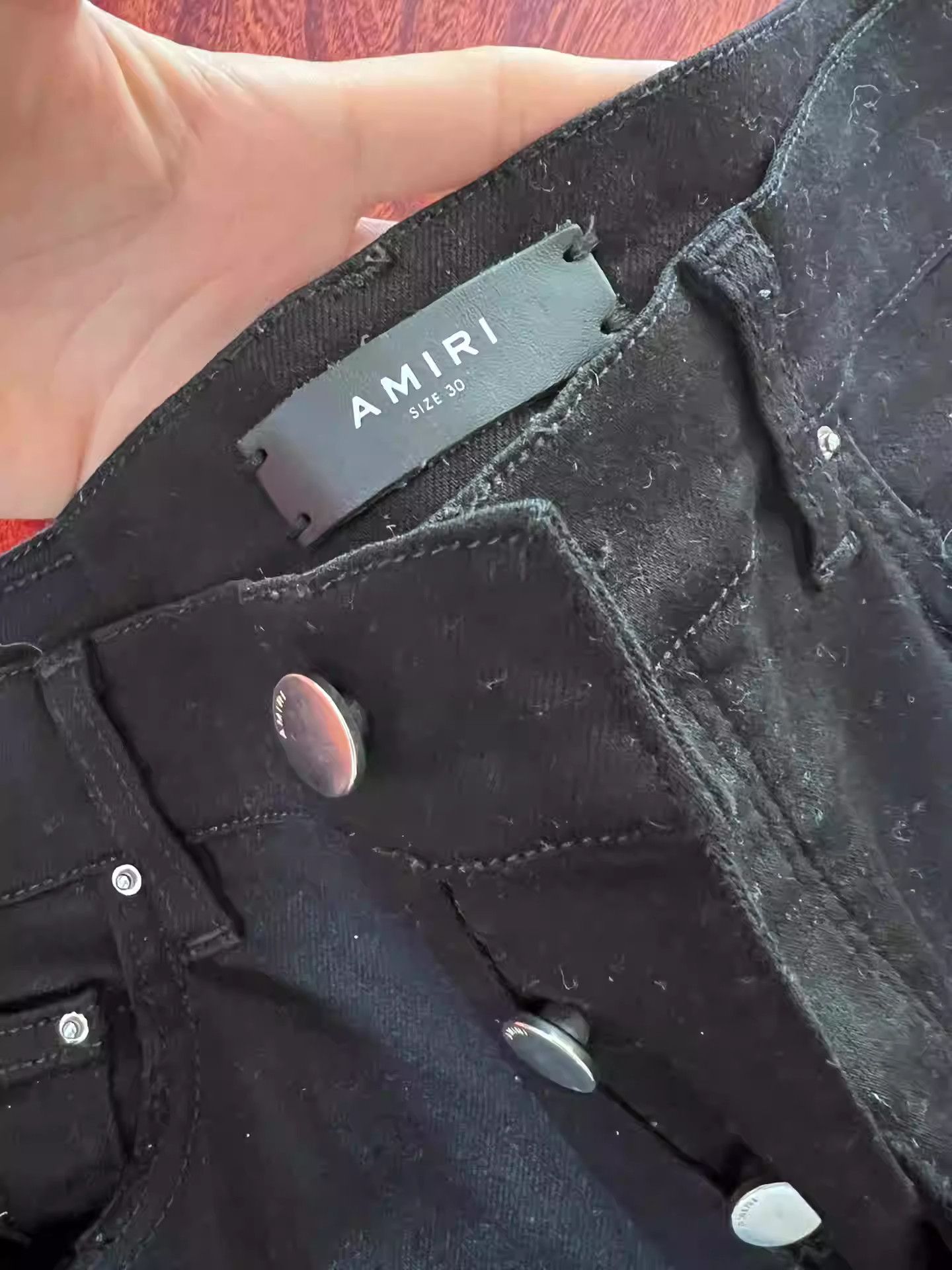 Amiri AMIRI zip-up ripped jeans Size US 30 / EU 46 - 6 Thumbnail