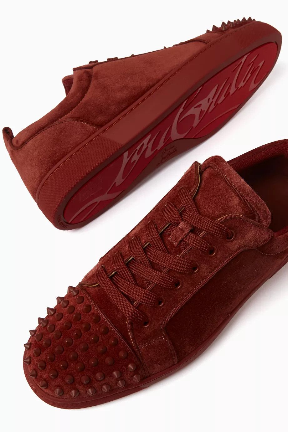 Christian Louboutin o1bcso1str0326 Sneakers in Red Size US 11 / EU 44 - 3 Thumbnail